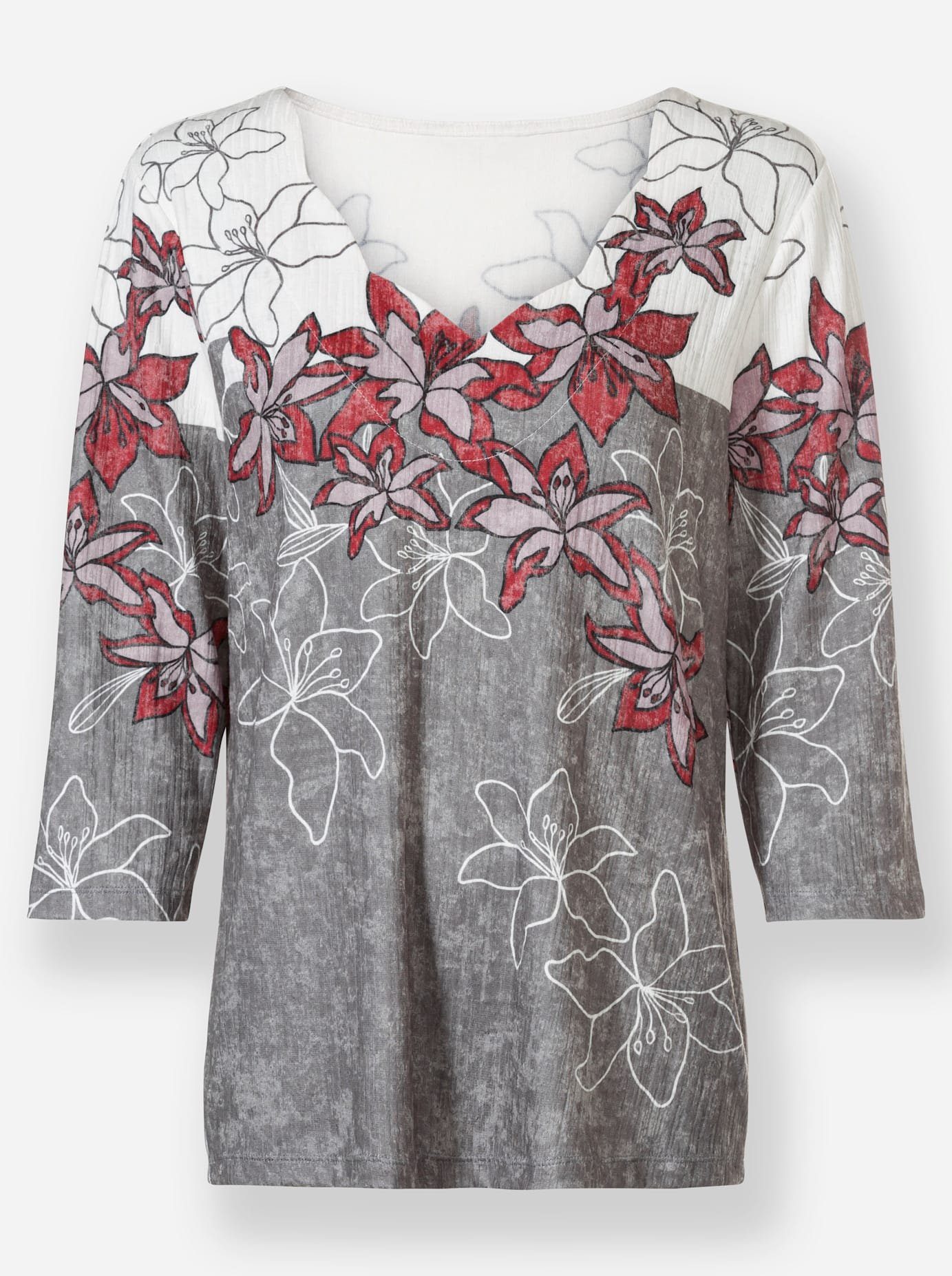 Lady Shirt met print Shirt (1-delig)