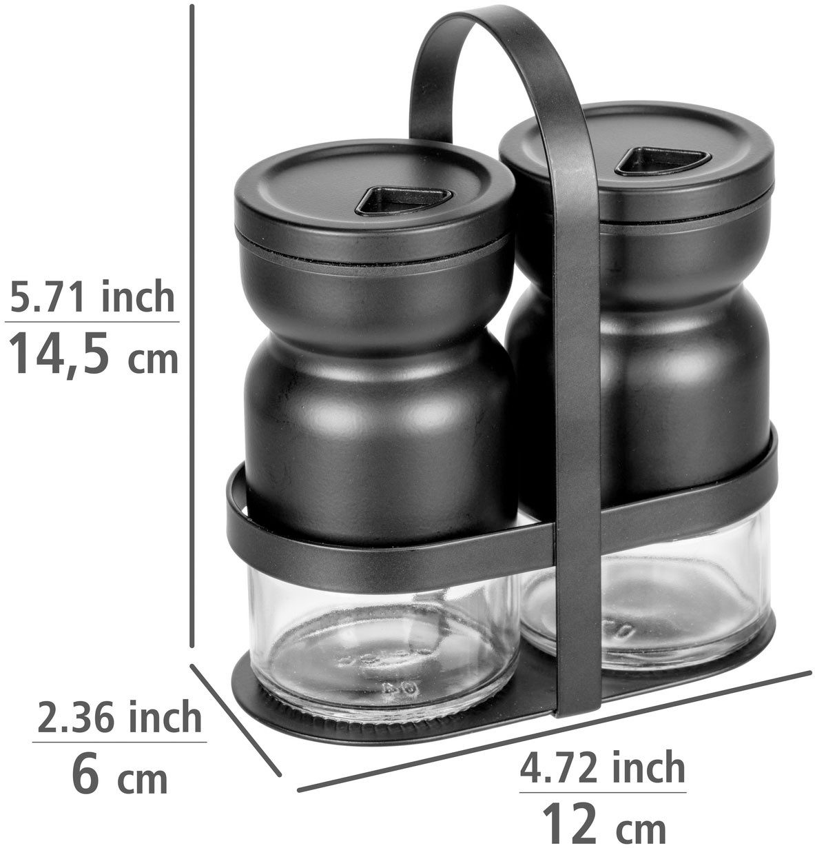 WENKO Kruidenstrooier Model Melli (set, 3-delig)