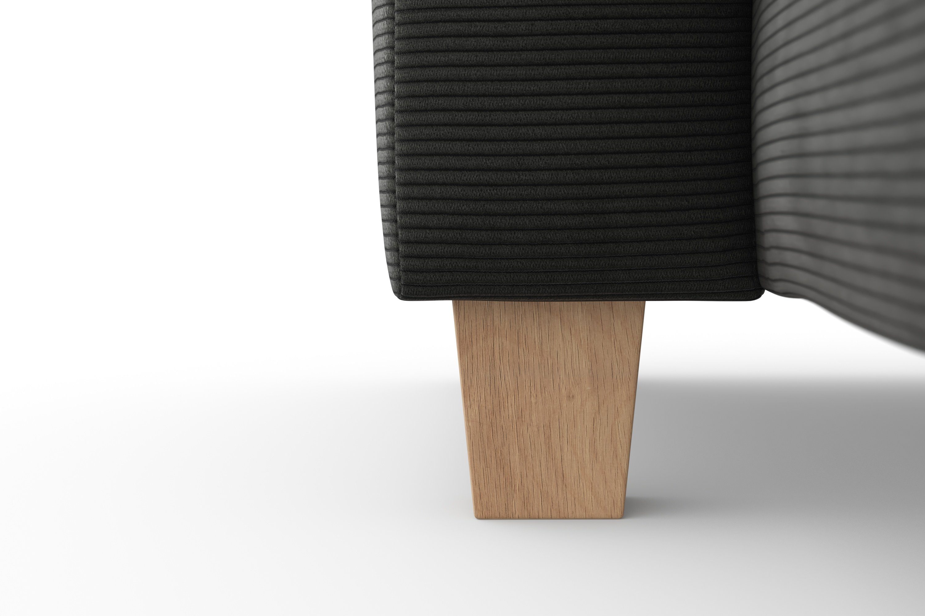 Home affaire Zithoek SUMMER U-vorm met of zonder slaapfunctie en bedkist, cordbekleding