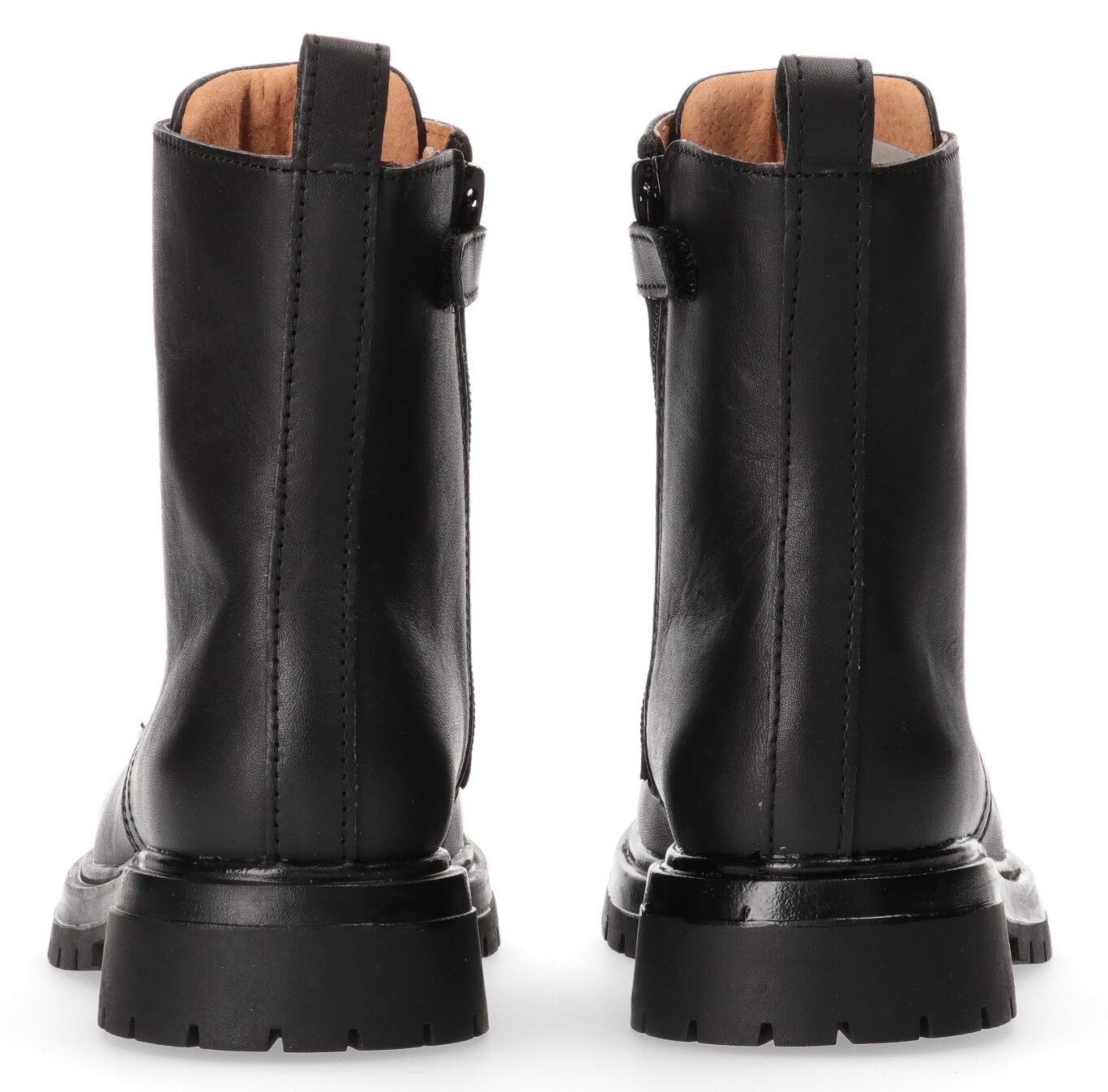 Tommy Hilfiger Veterschoenen Winterlaarzen, veterschoenen, laarzen met gouden logo-embleem