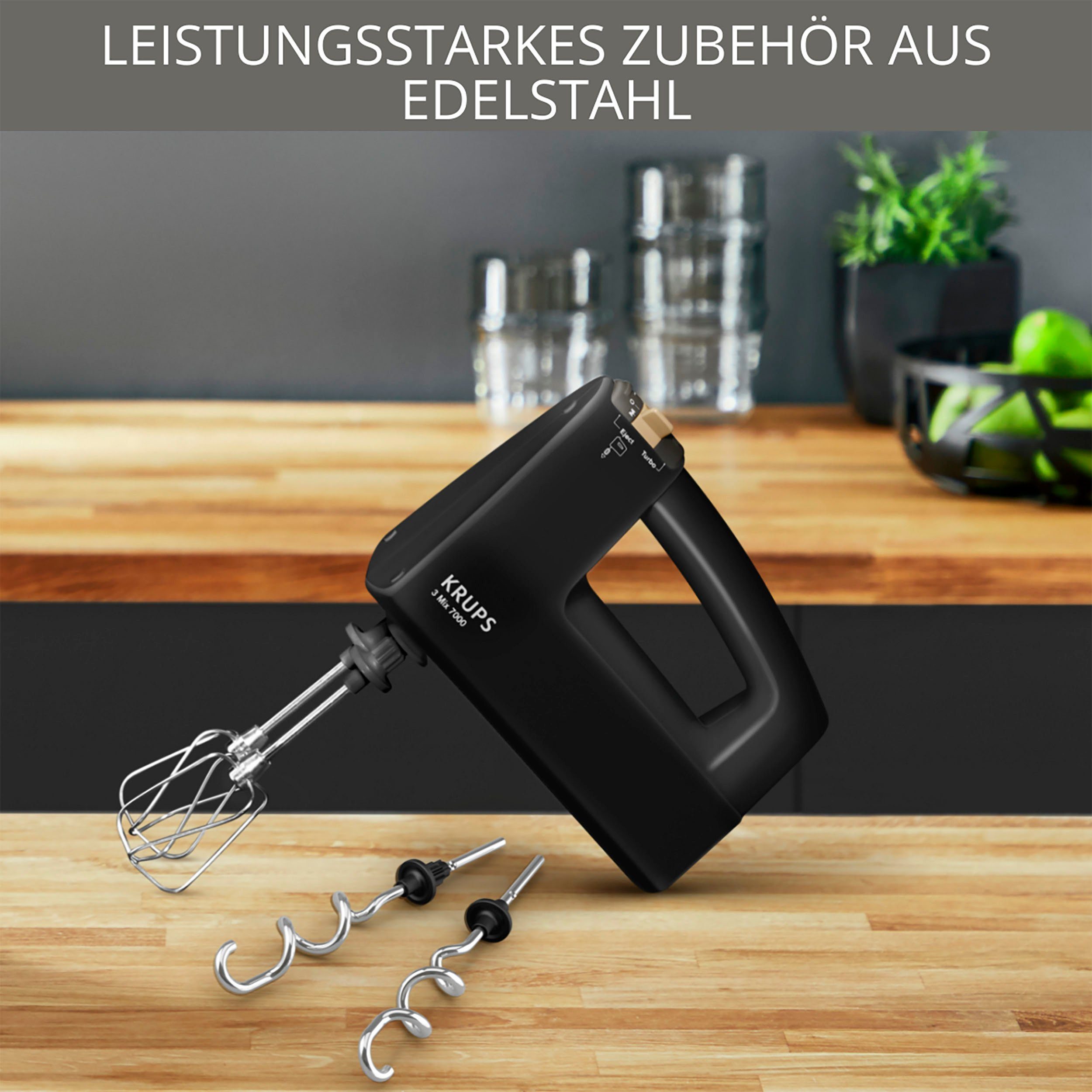Krups Handmixer 3Mix 7000 beperkte editie, accessoiretas, garde+deeghaken, f60858