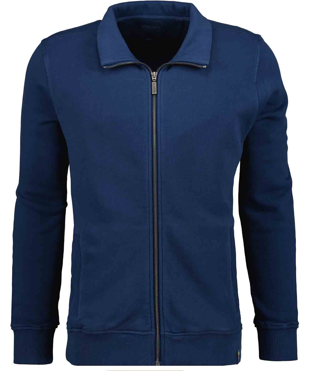 RAGMAN Sweatvest heren sweatvesten maat S (46/48) blauw