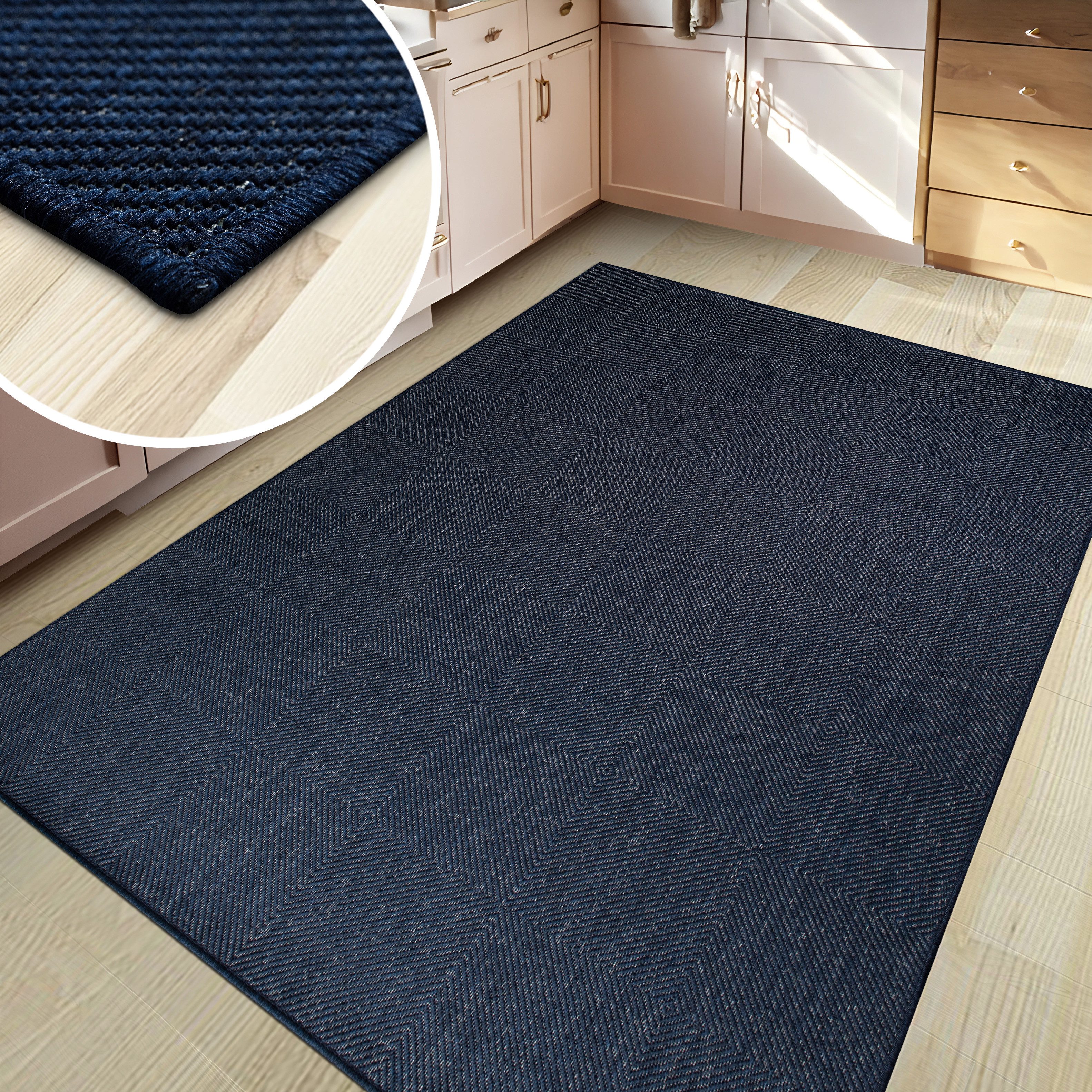 my home Vloerkleed Anna, auch als Läufer erhältlich Geschikt voor binnen en buiten, sisal-look, weerbestendig & uv-bestendig