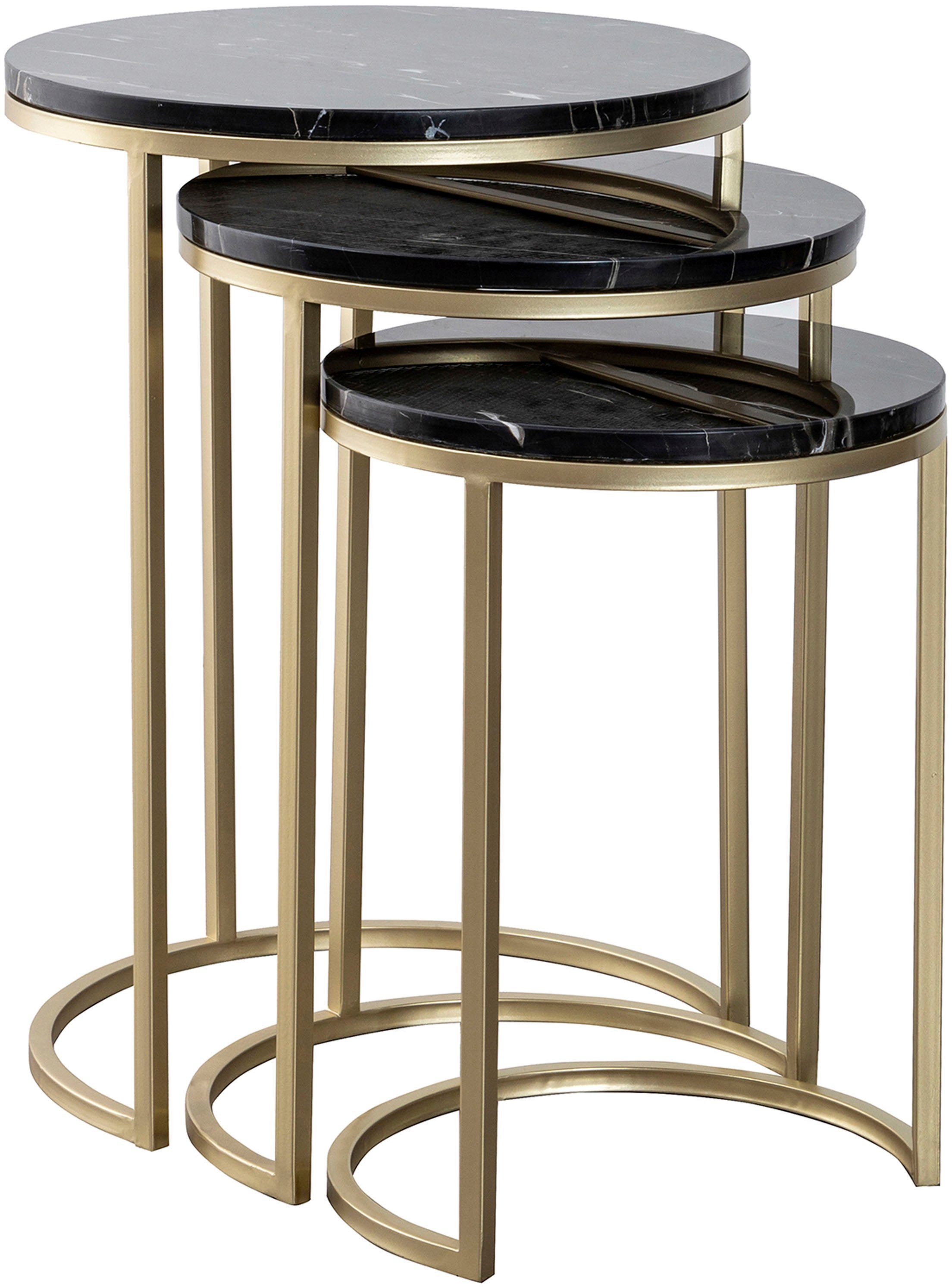 Kayoom Bijzettafel Tria 125 3-delige set, fascinerend en verfrissend (set, 3 stuks)