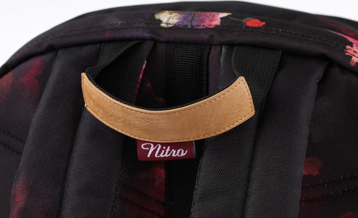 NITRO Vrijetijdsrugzak Urban Plus Daypack, streetpack in retro-stijl, alledaagse rugzak, schoolrugzak