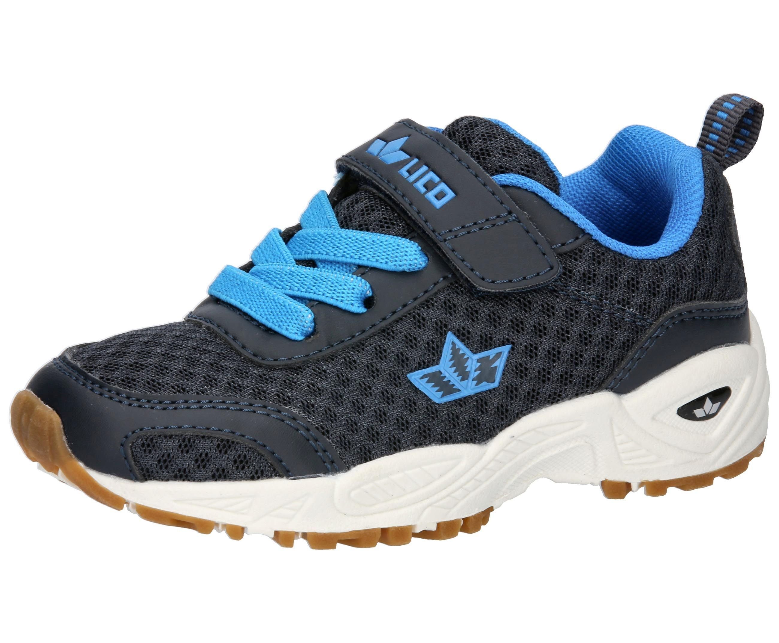 Lico Zaalschoenen Sportschoen Bronte VS jongens sneakers maat 28 EU blauw
