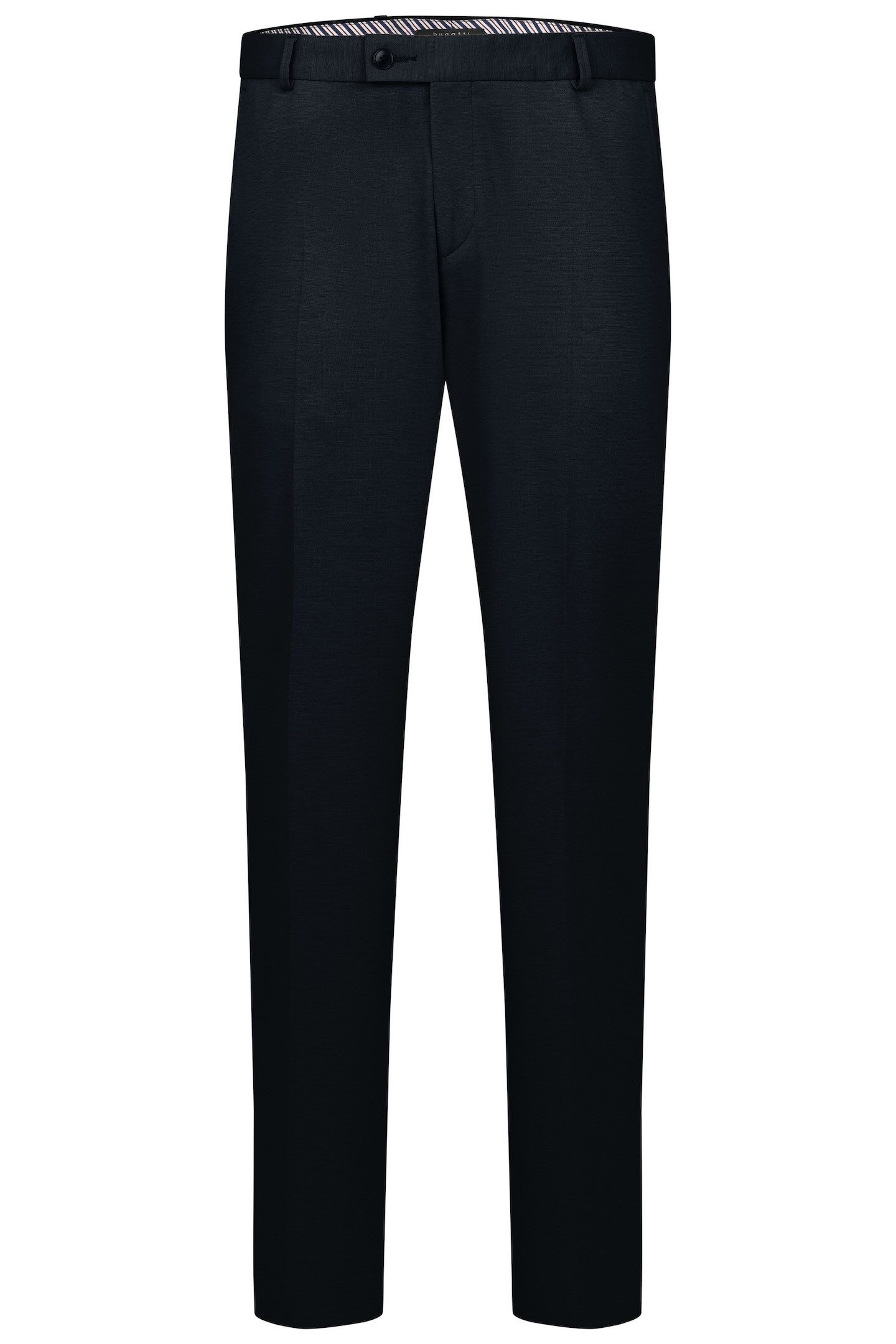 Bugatti Pantalon met stretch & persvouw