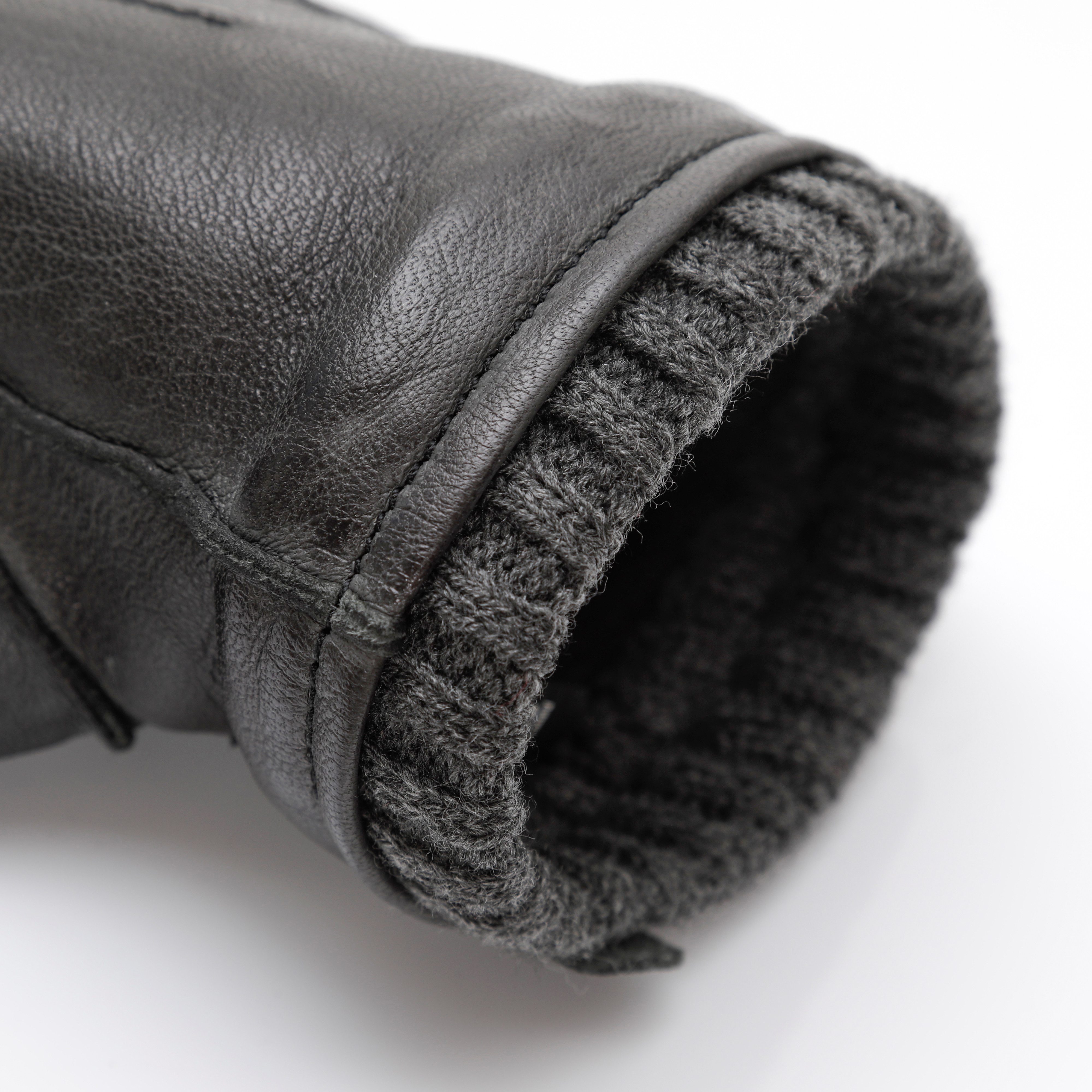 PEARLWOOD Leren handschoenen Wilson Vintage look door waxafwerking