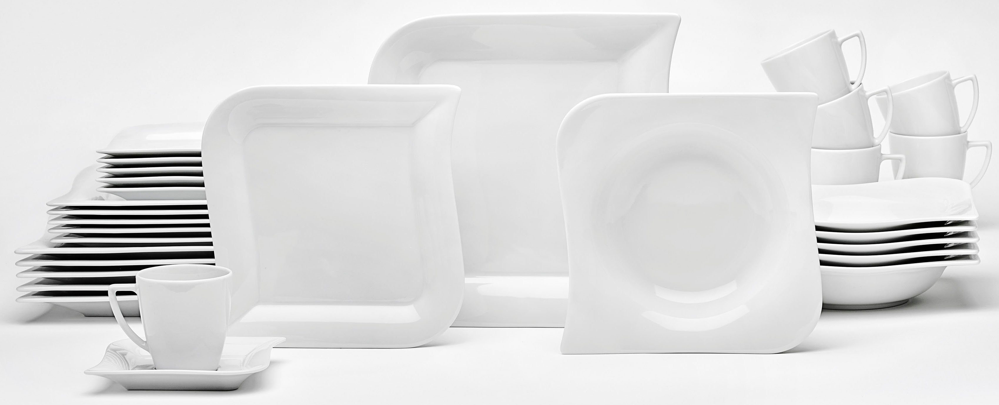 van Well Combi-servies Serviesset, servies Opera (set, 30-delig)