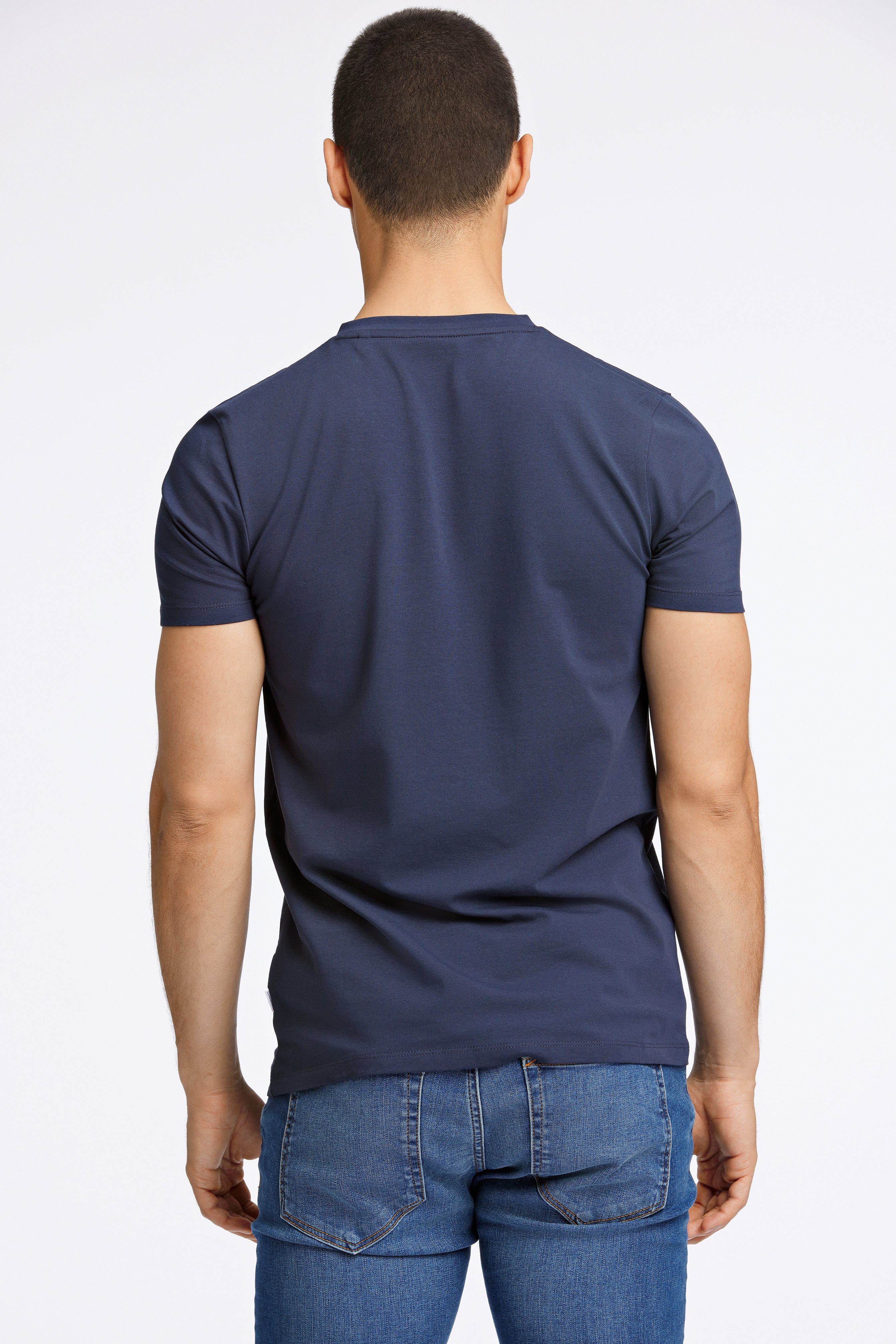 LINDBERGH T-shirt met v-hals