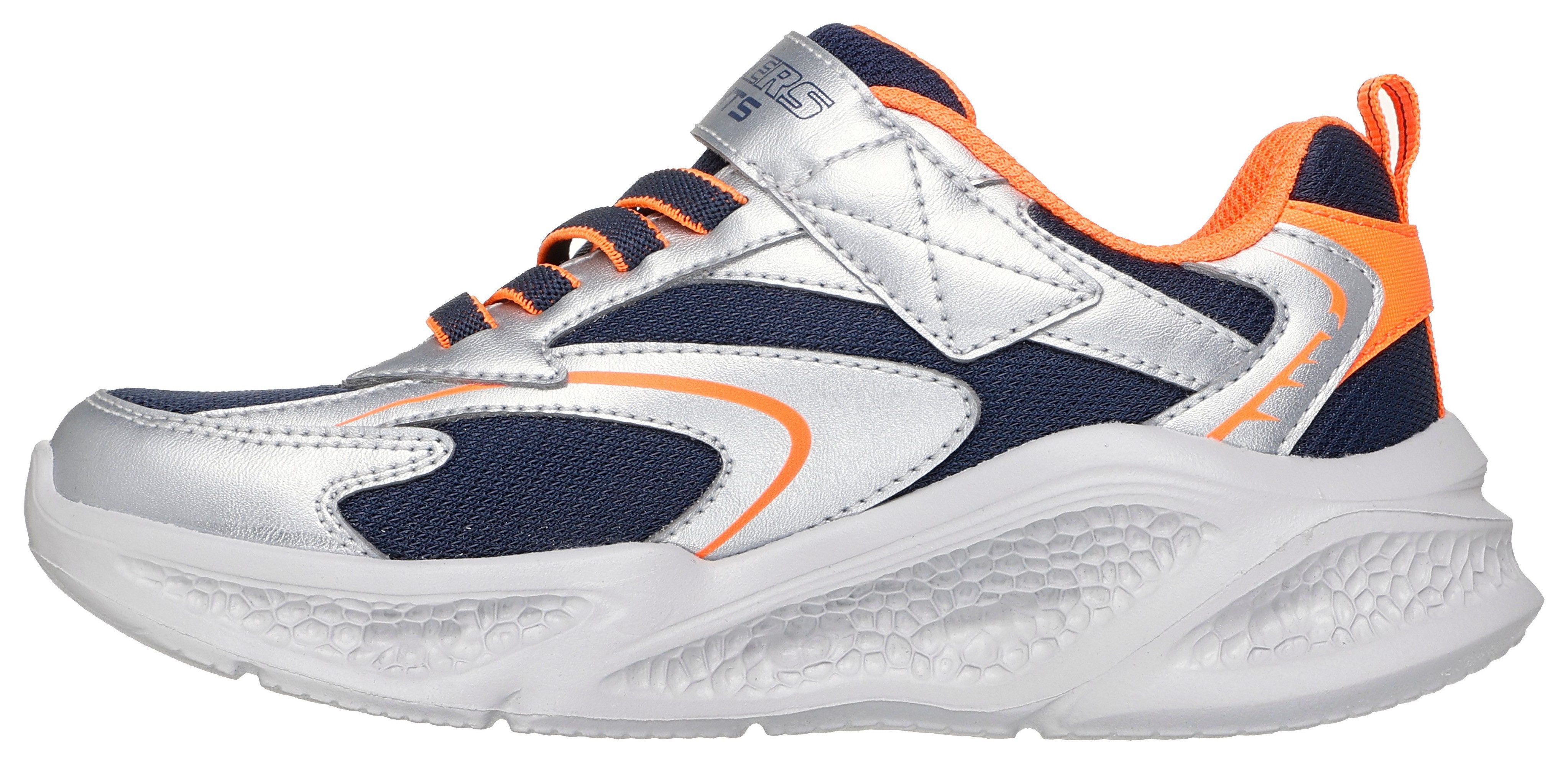 Skechers Sneakers SKECHERS METEOR-LIGHTS Klittenbandschoen met knipperfunctie, maat sjabloon om te downloaden