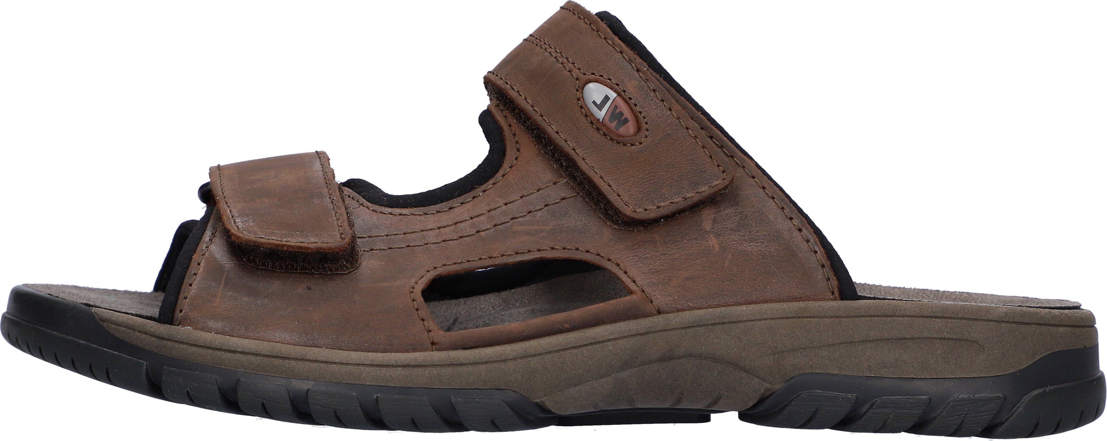Waldläufer Slippers Harald , zomerschoen, slippers, klittenbandschoen, in breedte h (= zeer breed)