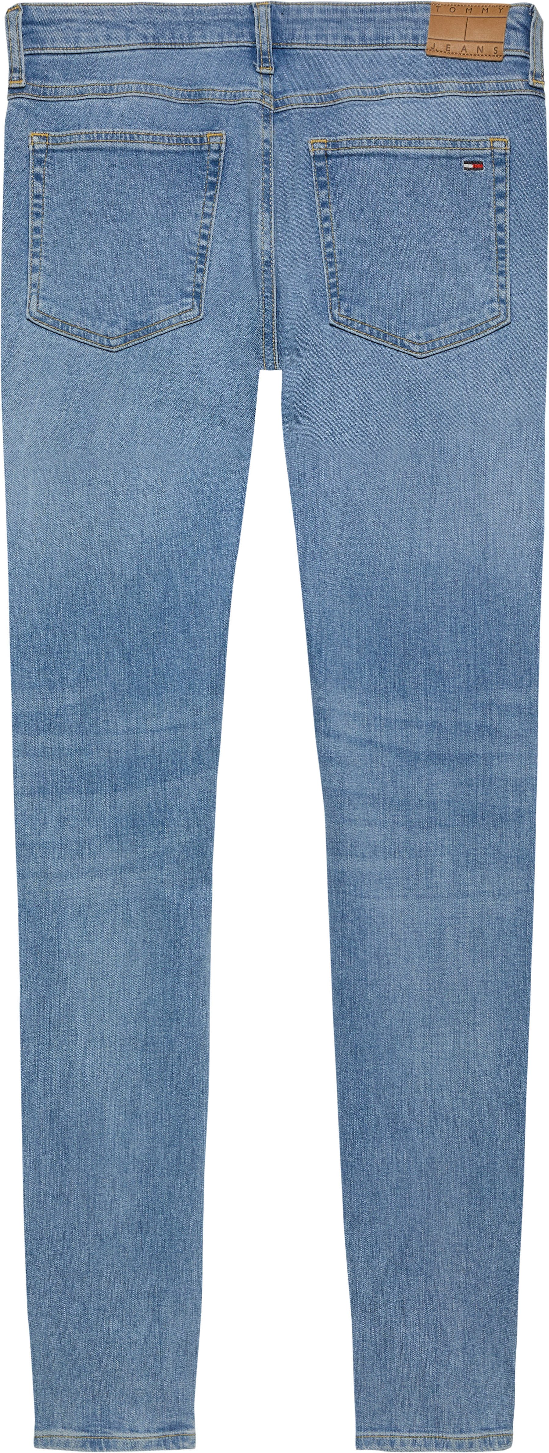 TOMMY JEANS Skinny fit jeans Sophie Low Waist Skinny met logo-badge, in enkel-lengte