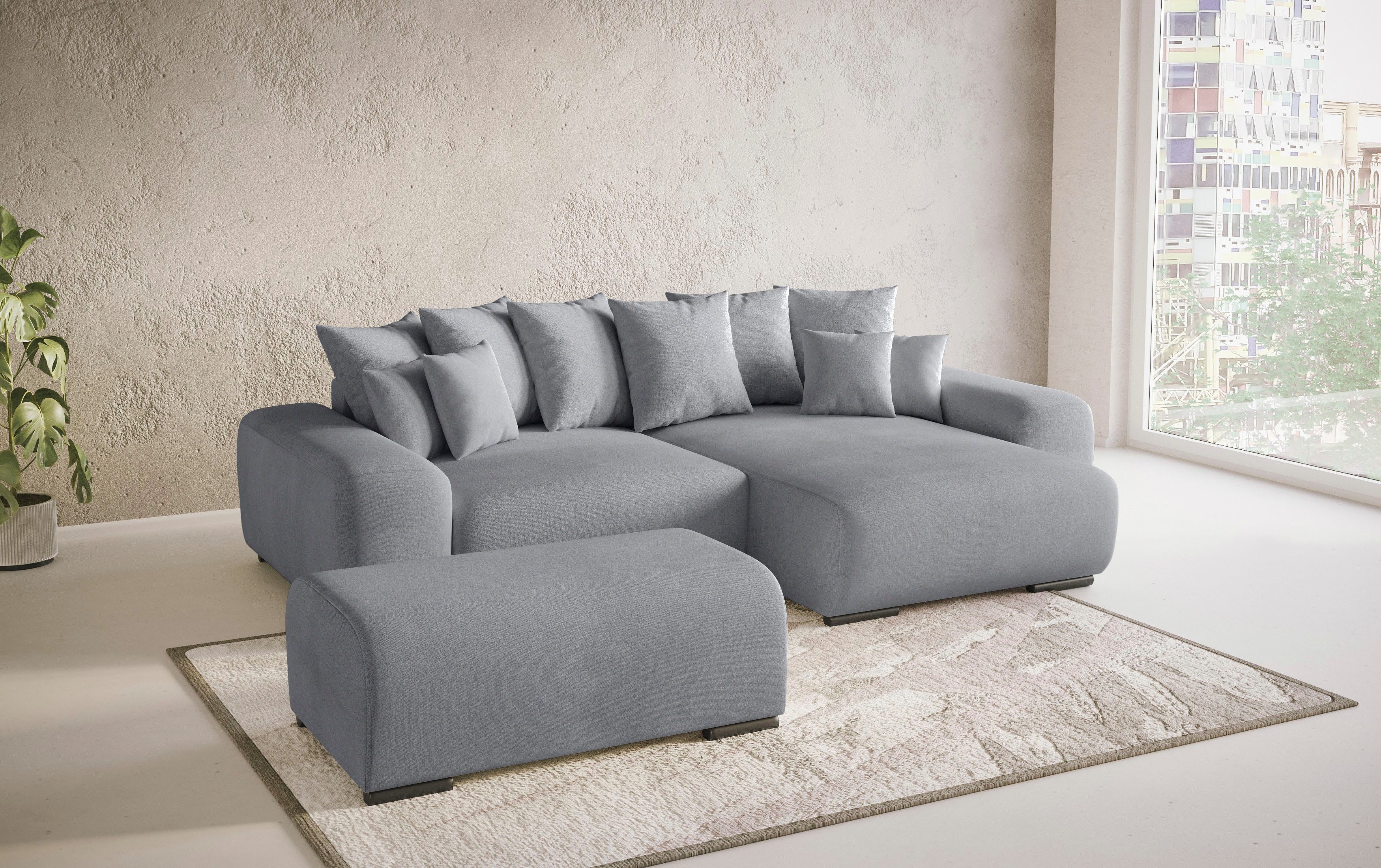 Mr. Couch Hockerbank Sundance met comfortabele boxspring-pocketveringkern, passend bij het garnituur