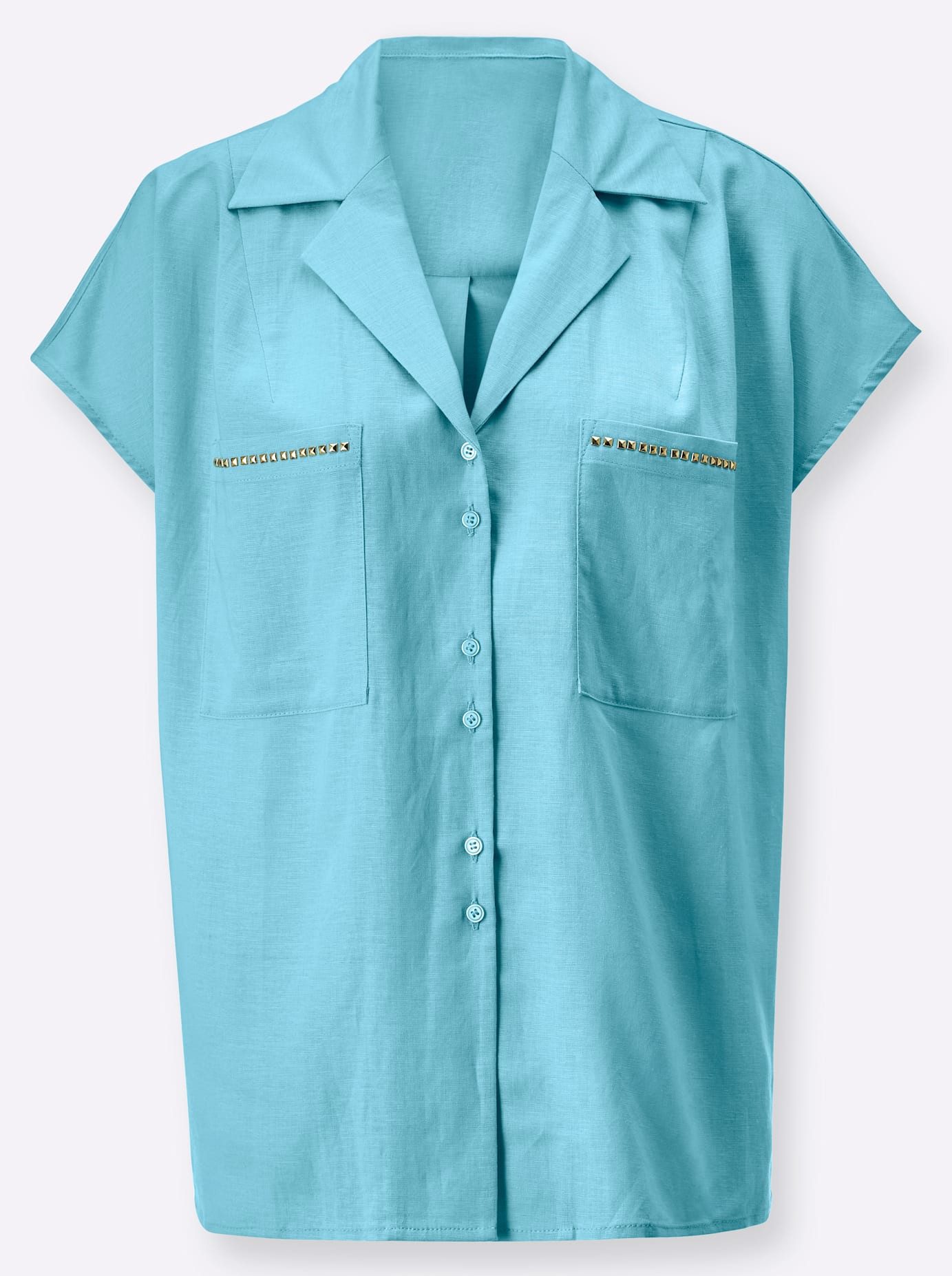 Creation L Blouse met korte mouwen