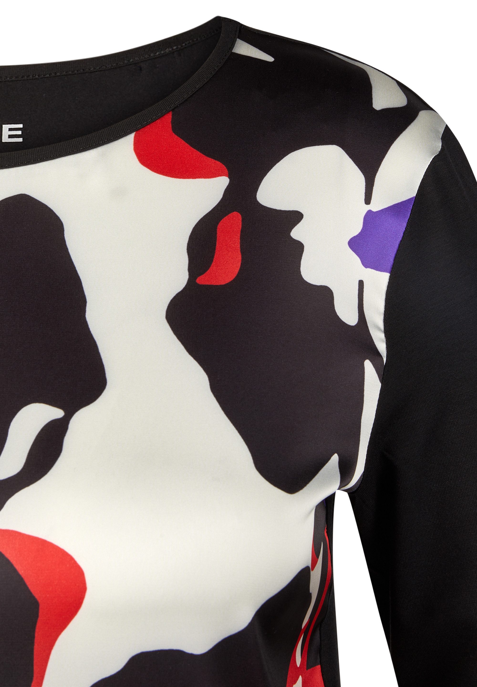 Rabe Shirt met 3/4 mouwen met frontprint
