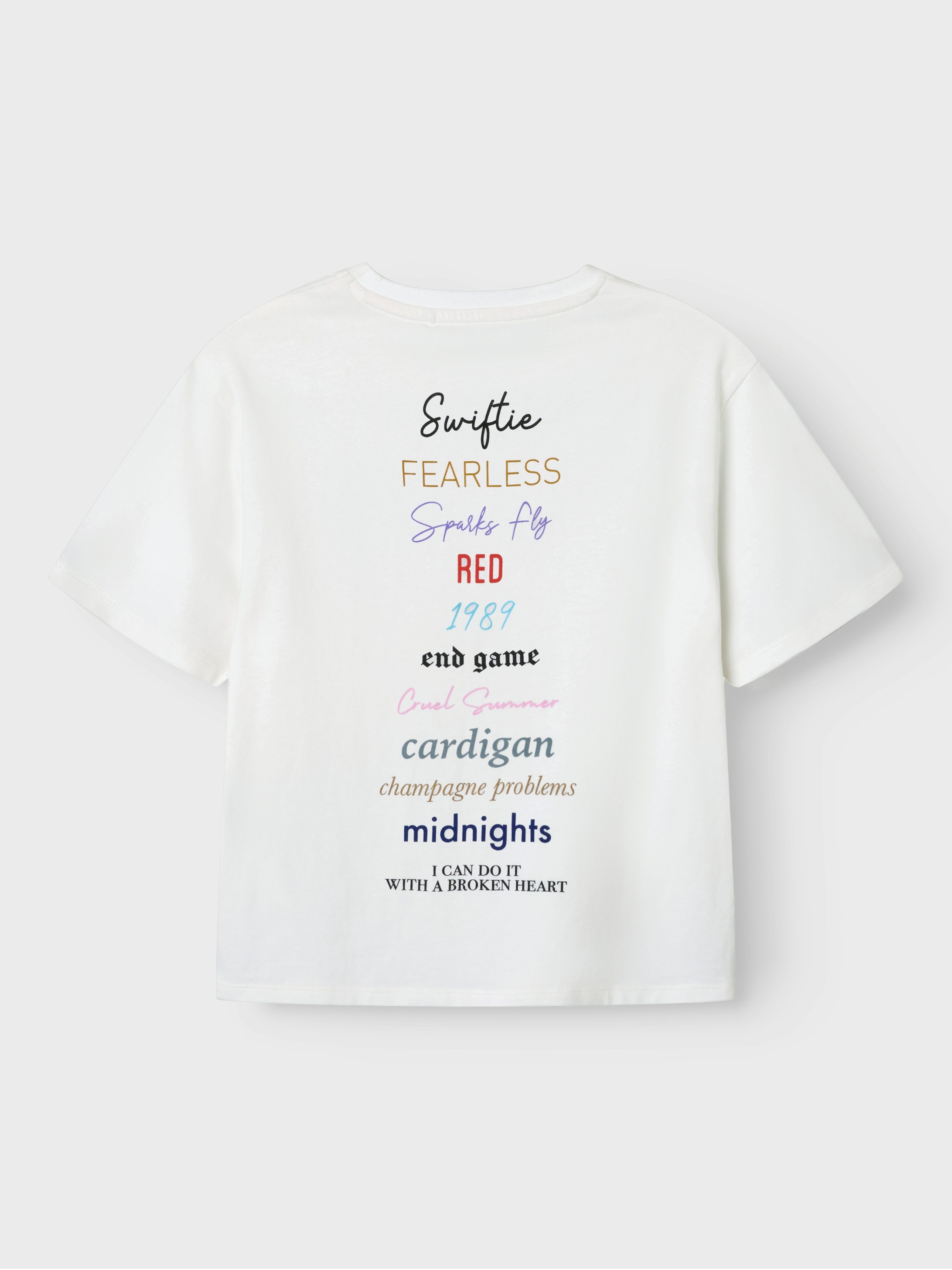 Name It T-shirt NKFFERN TSWIFT SS NREG TOP SKY