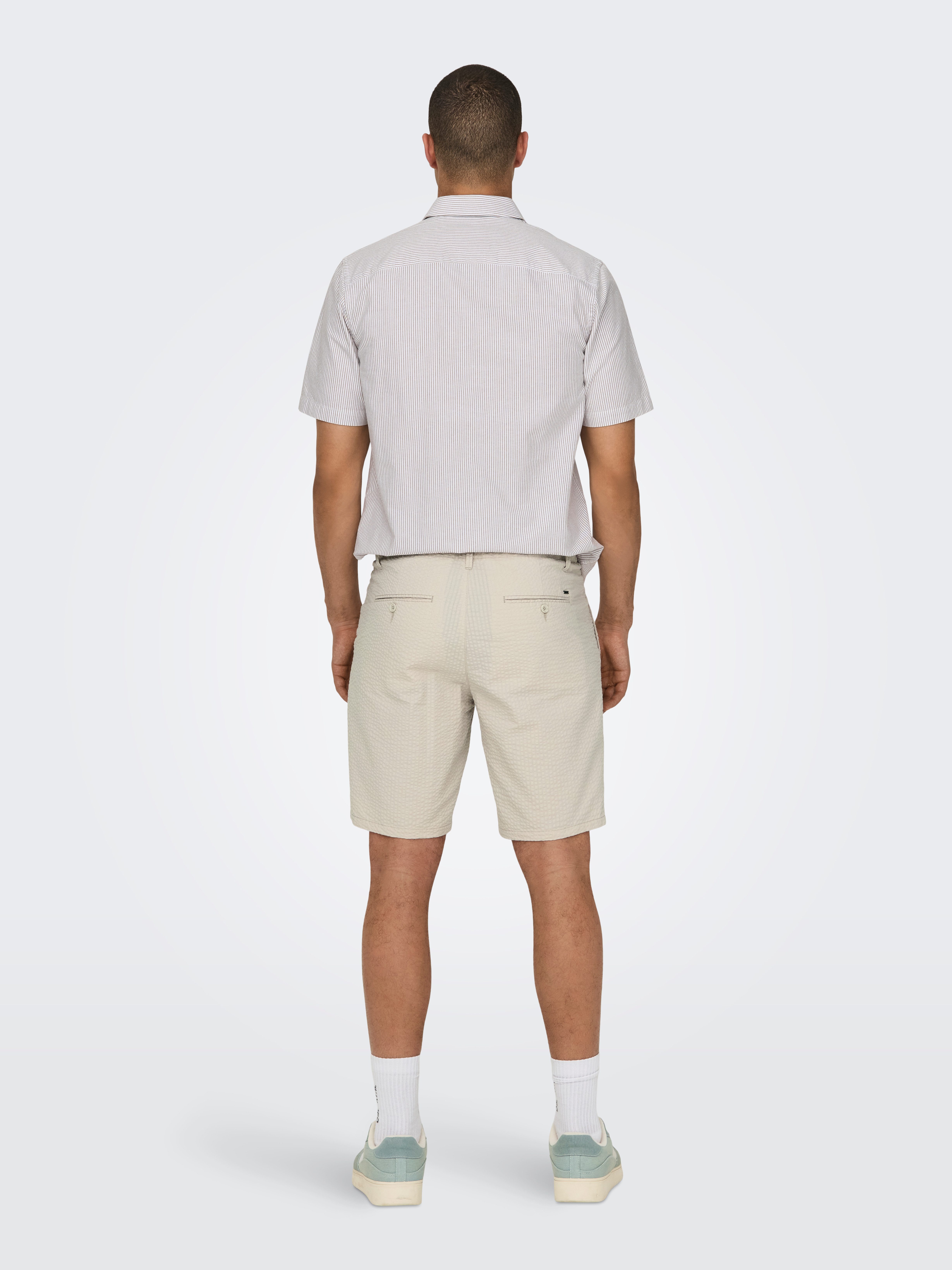 ONLY & SONS Short ONSLEO LIFE 0009 SEERSUCKER SHORTS NOOS