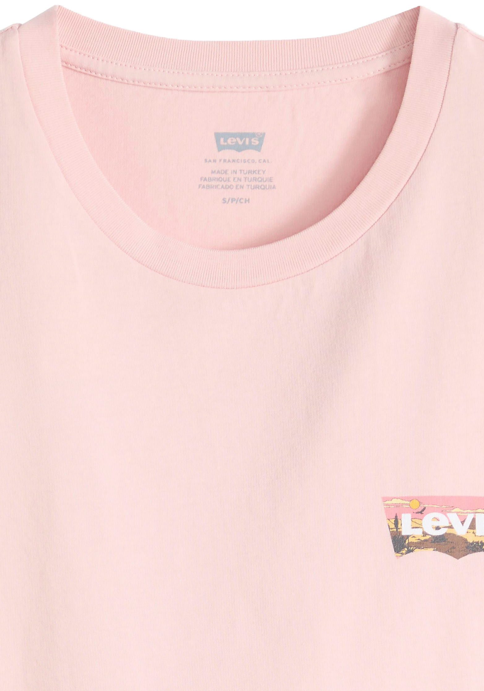Levi's® T-shirt The Perfect Tee met batwing-logoprint