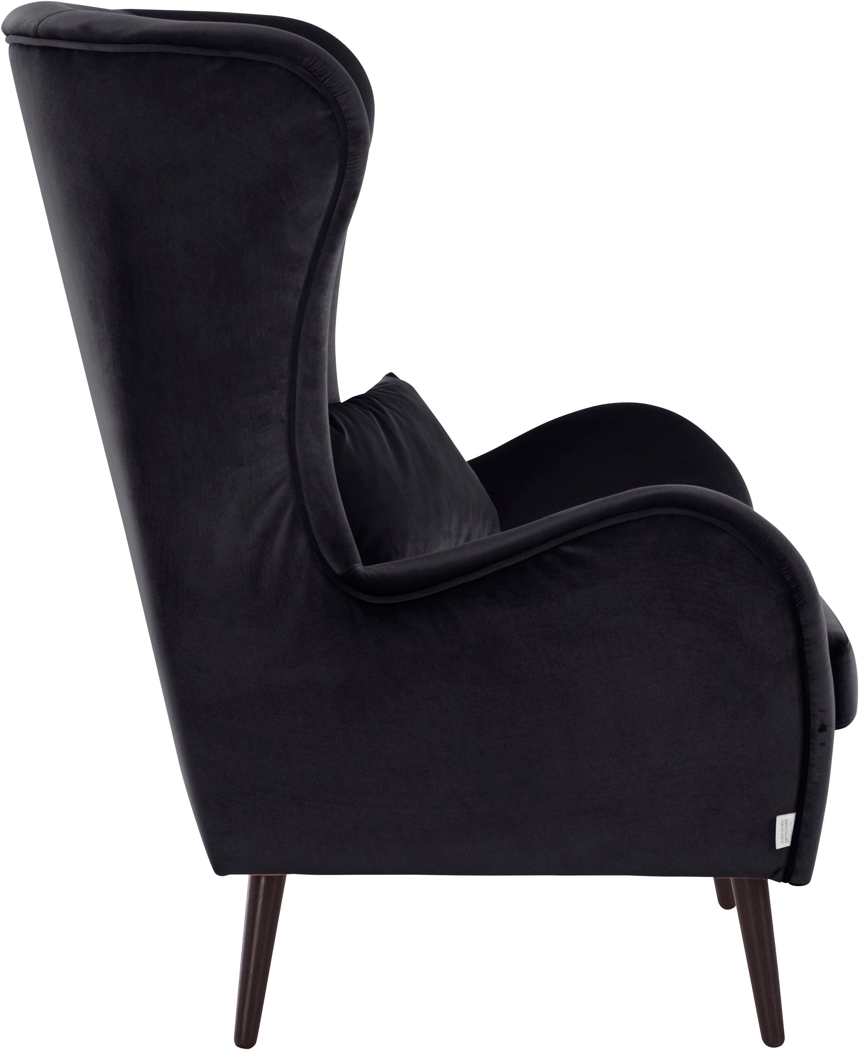 Guido Maria Kretschmer Home&Living Fauteuil Salla ook in imitatiebont en fijn corduroy, veel bekledingsopties, oorfauteuil (set)