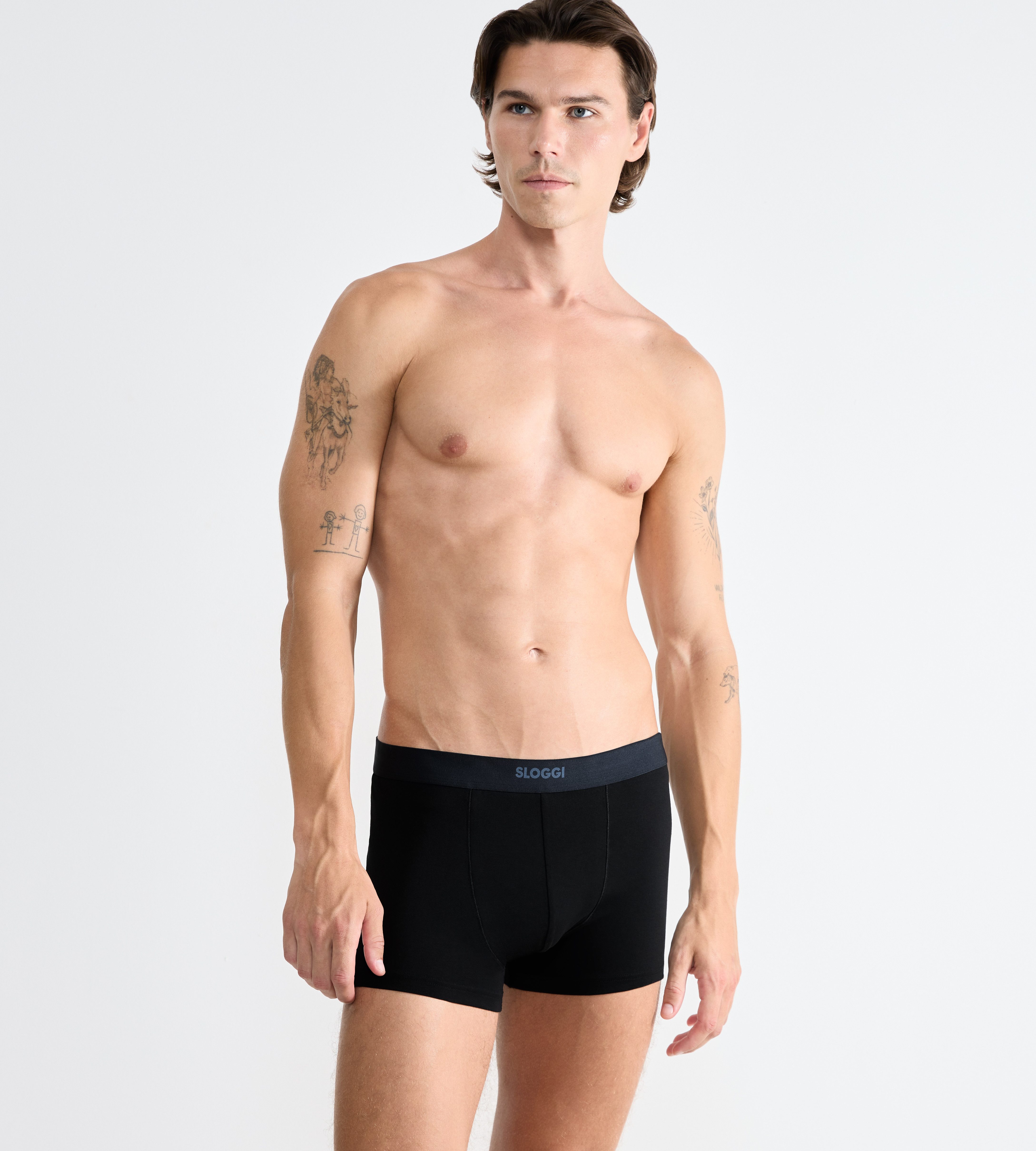 Sloggi Boxershort Men EVER Ease Short 2P (2 stuks) heren boxershorts maat XL zwart