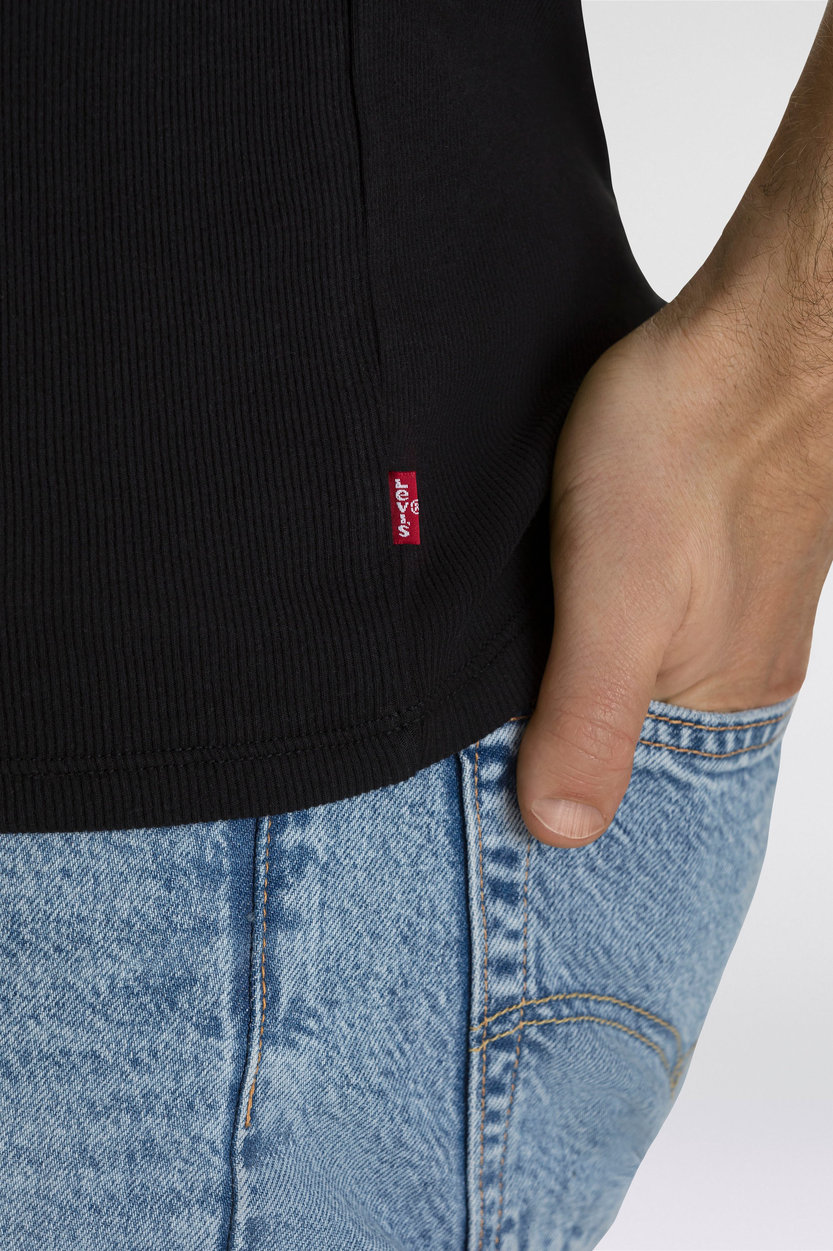 Levi's® Geribde tanktop (set, 2-delig, 2 stuks)