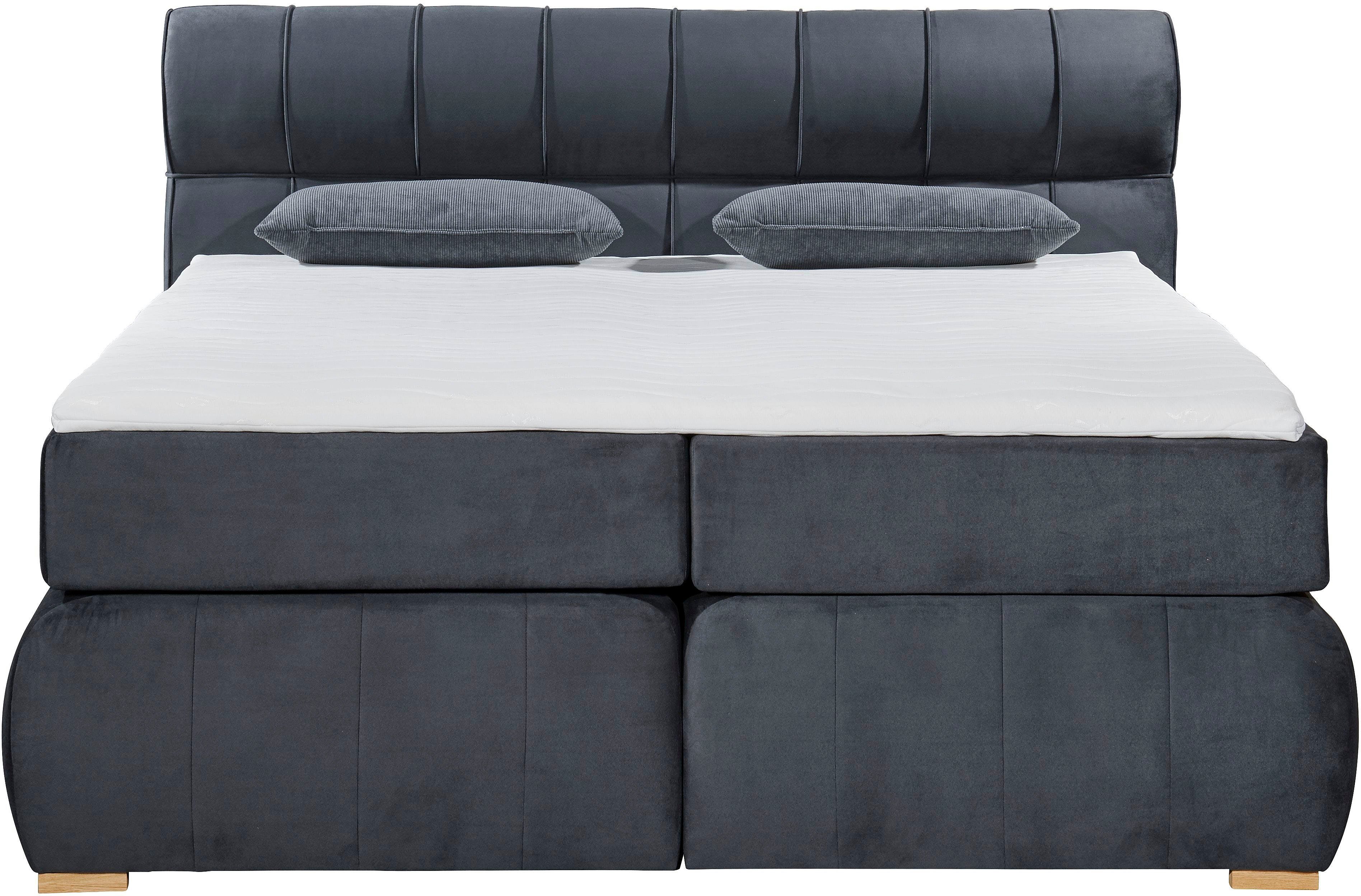 Places of Style Boxspring Felicia in h4, incl. matrastopper en bedbox