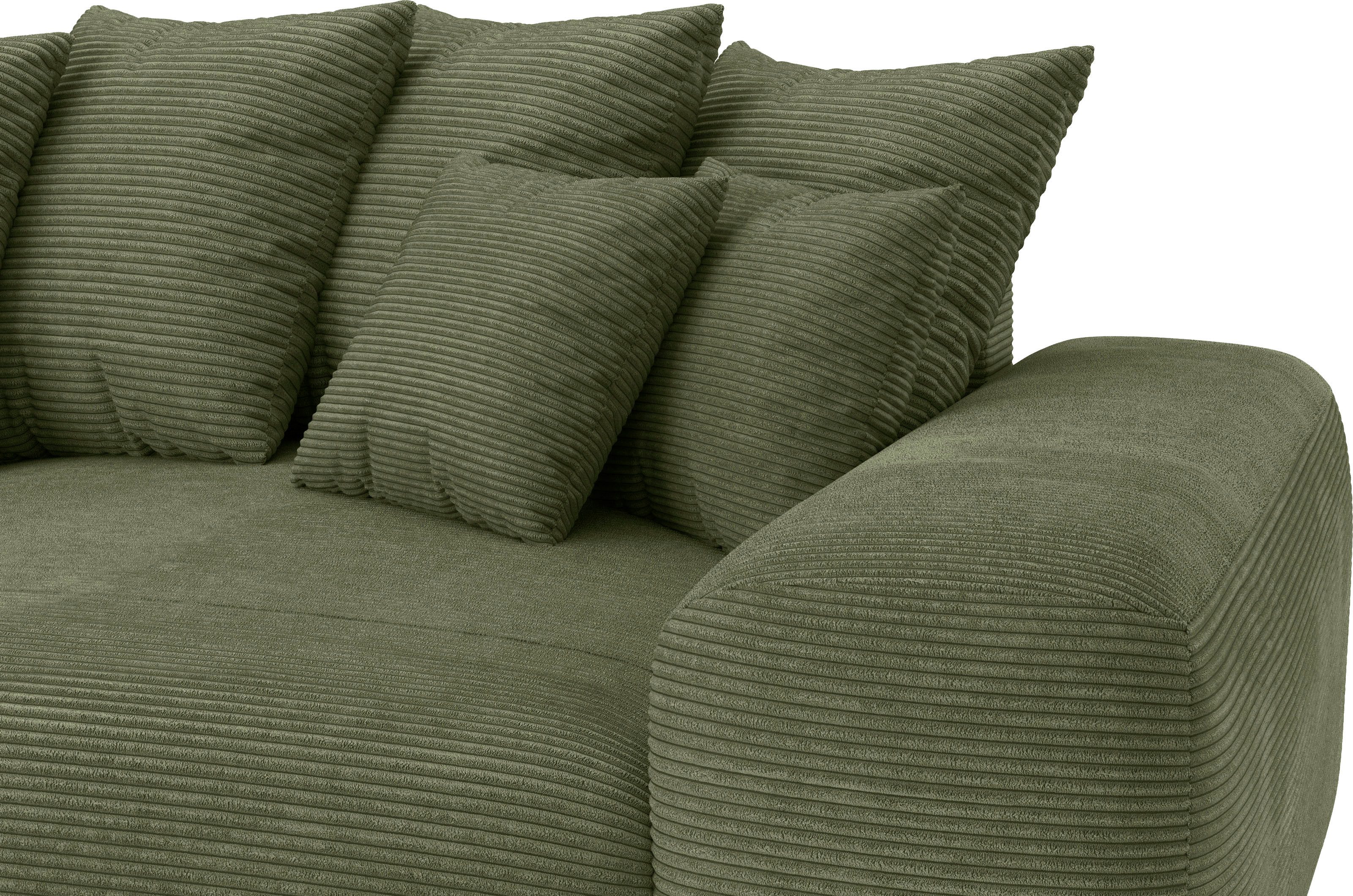 Mr. Couch Hoekbank Sundance L-vorm Doorlopende slaper met EasyBett-slaapfunctie, bedlade
