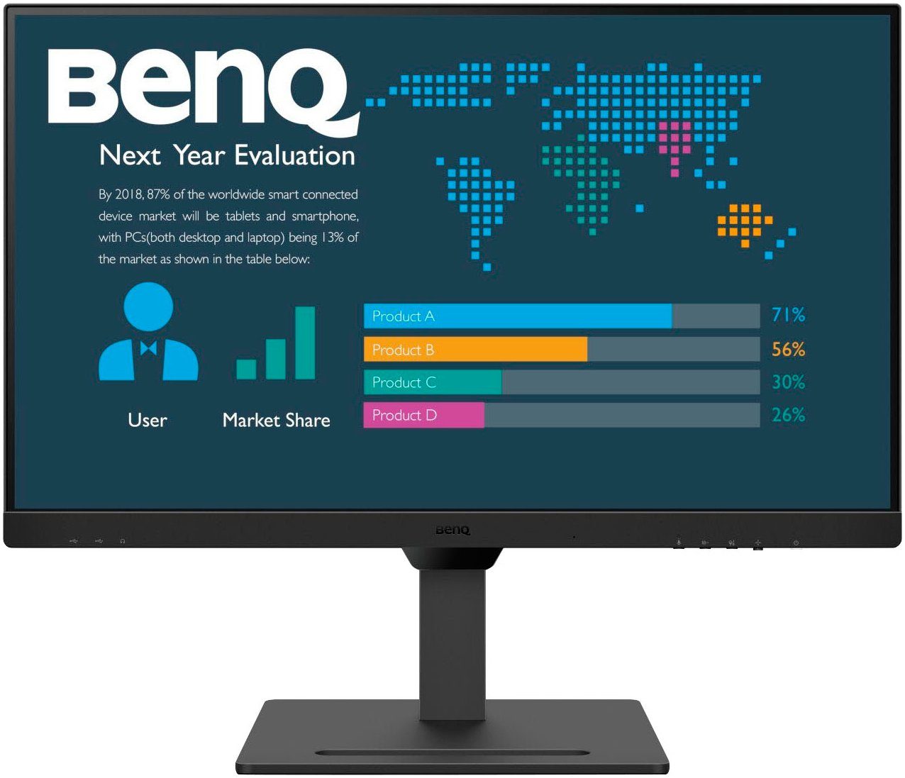 BenQ Ledscherm BL2790QT, 68,6 cm / 27"