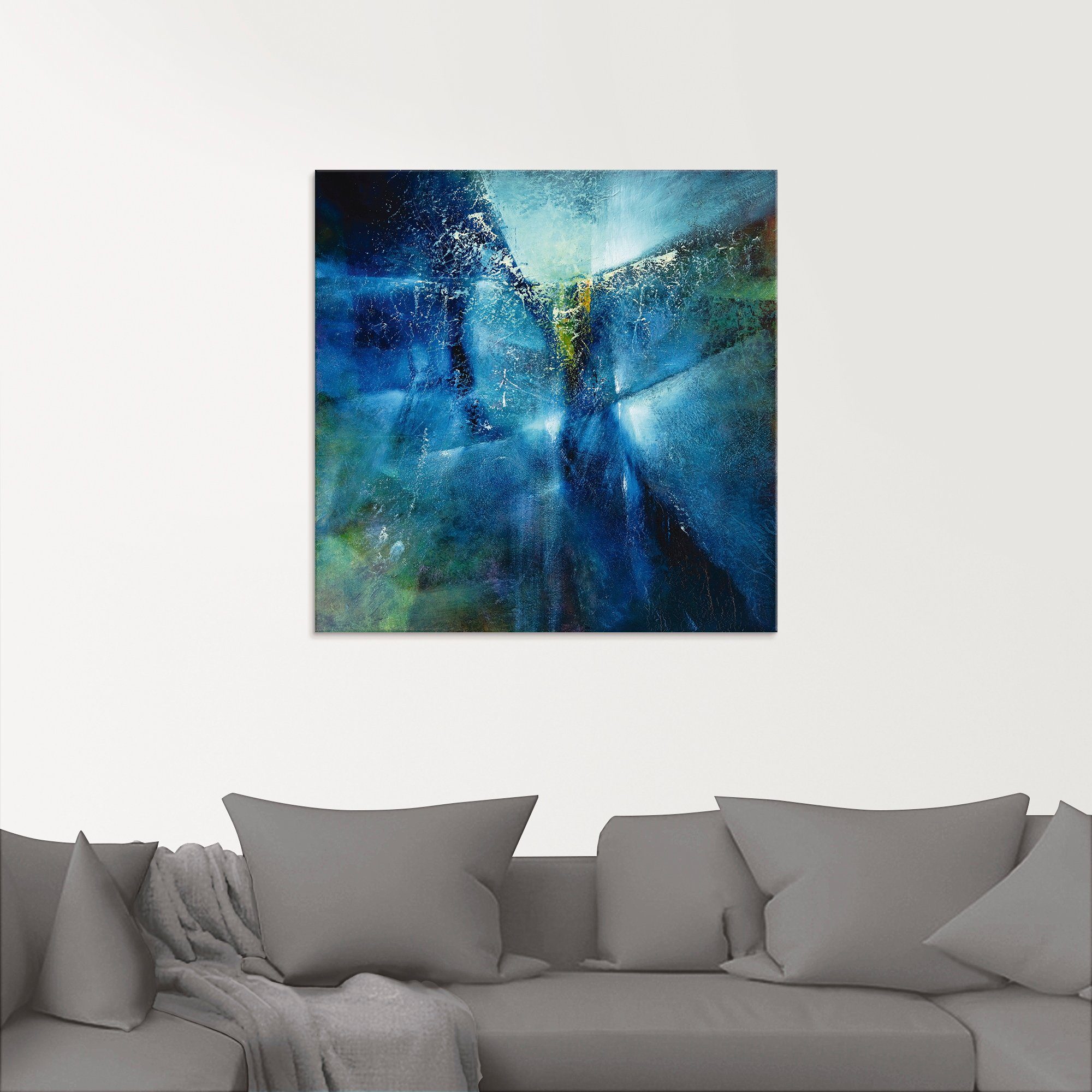Artland Print op glas En ik droomde dat ik vloog