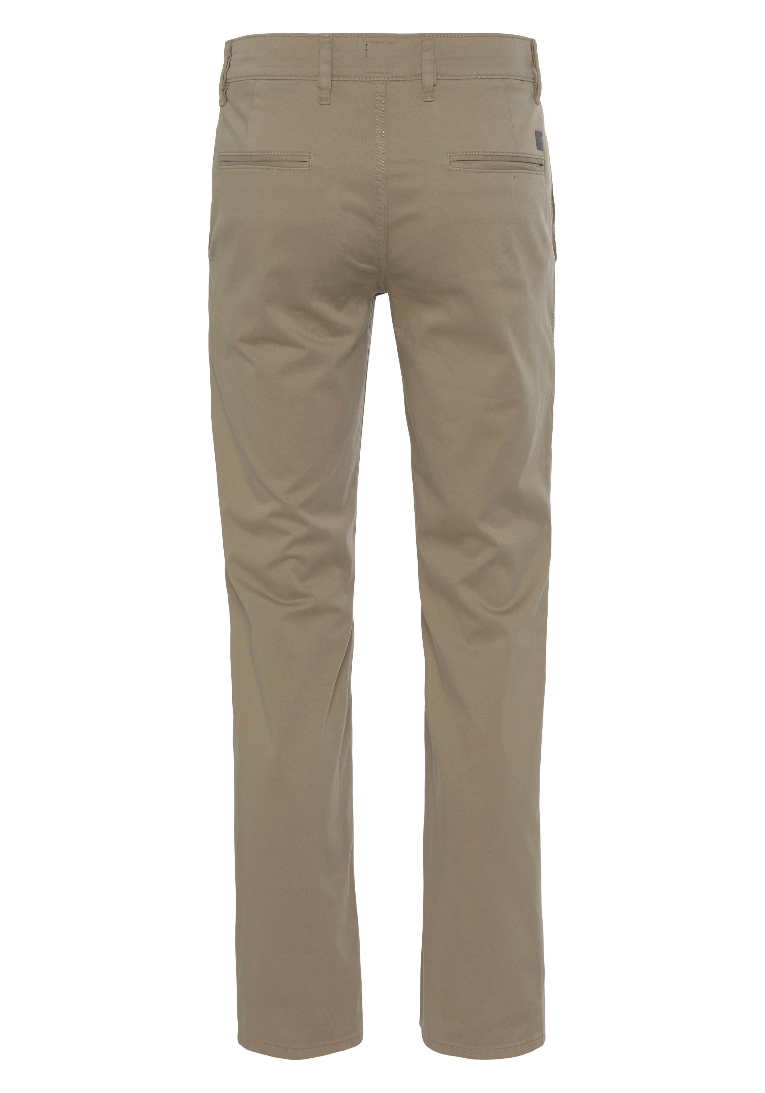 Boss Orange Geweven broek SLIM met opgestikt logo