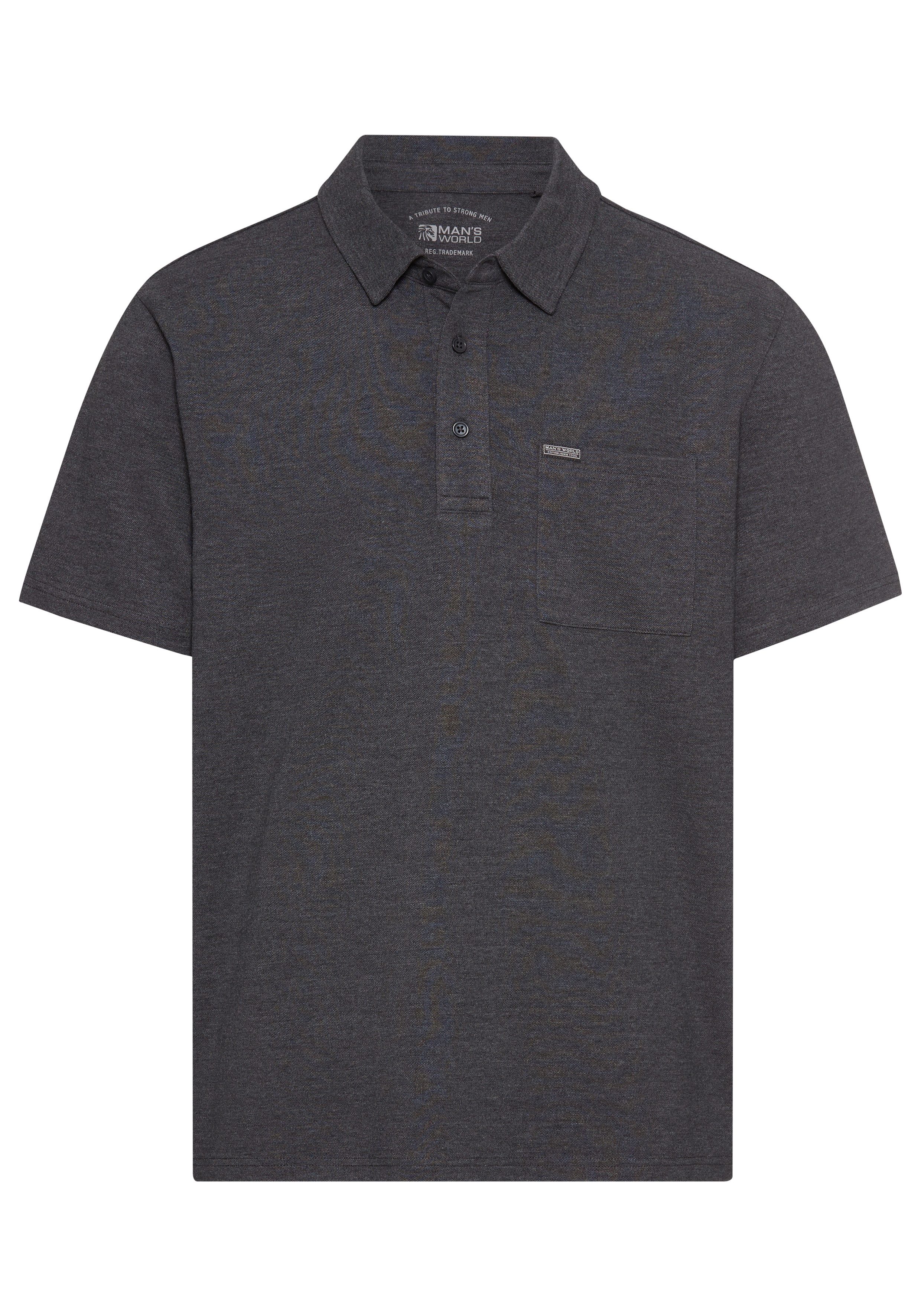 Man's World Poloshirt met borstzak