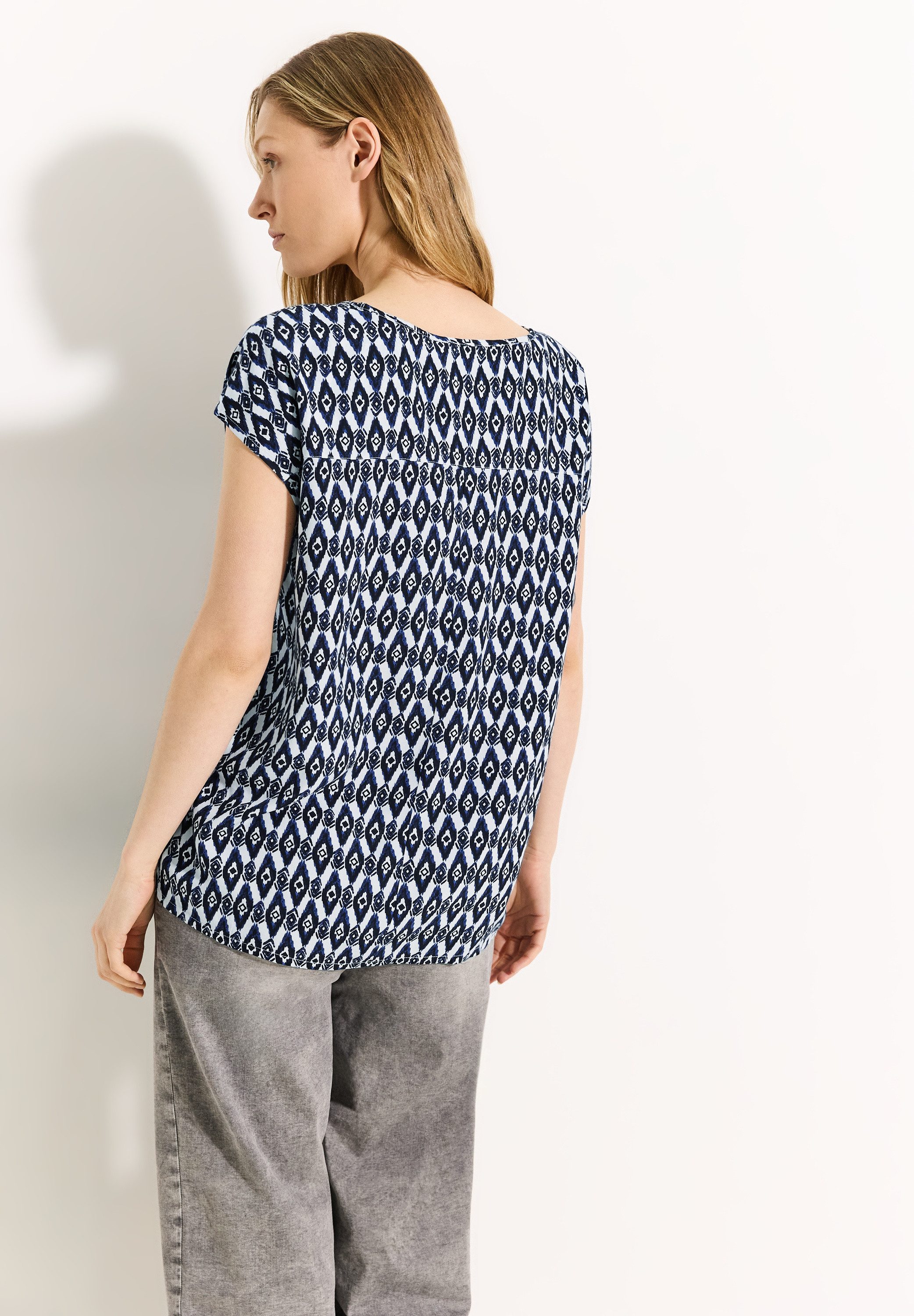 Cecil Blouse met korte mouwen met print all-over