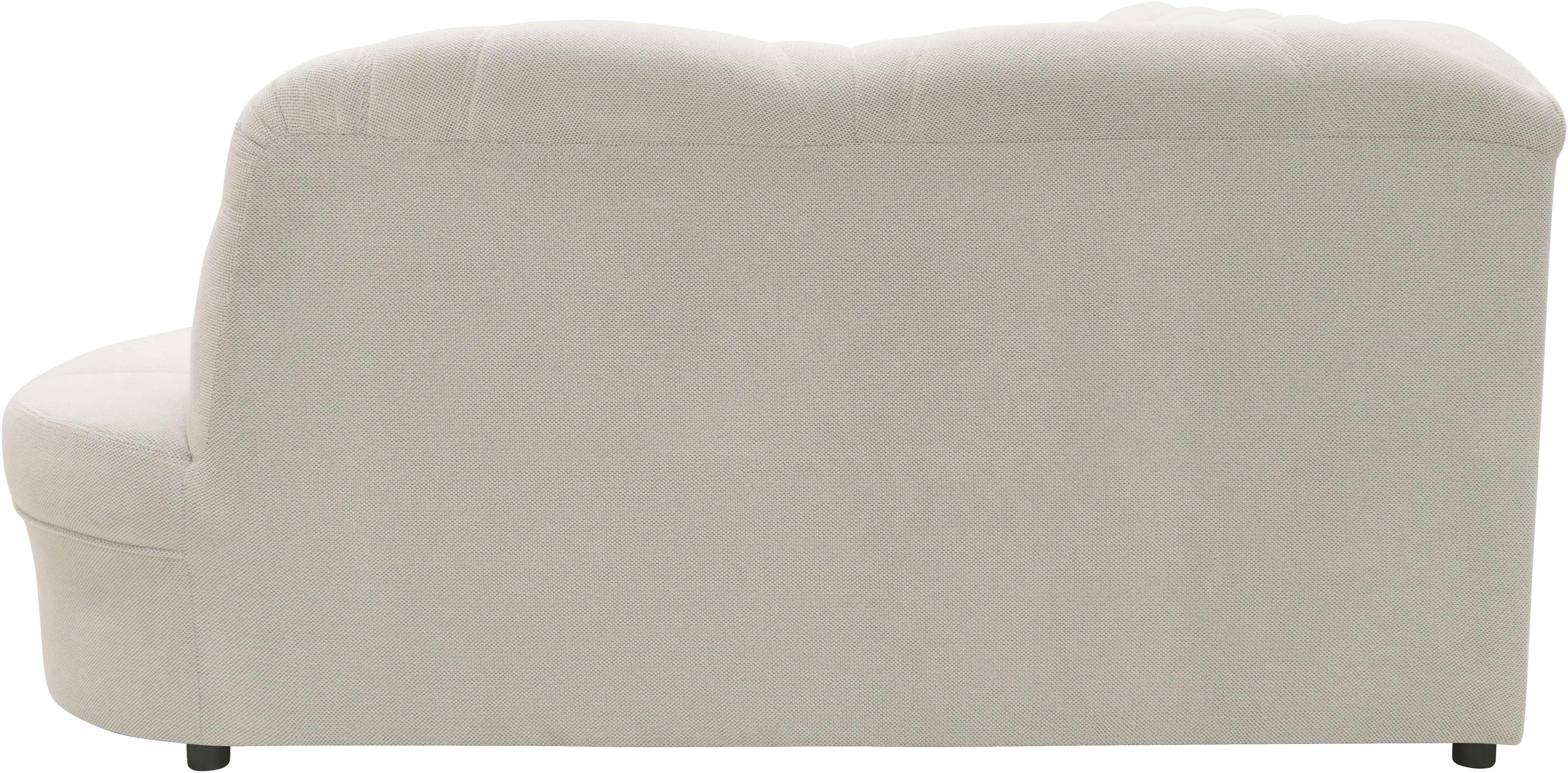 DOMO collection Zithoek Flores ook in leren bekleding, B/D/H: 293/180/86 cm, U-vorm (3 stuks)