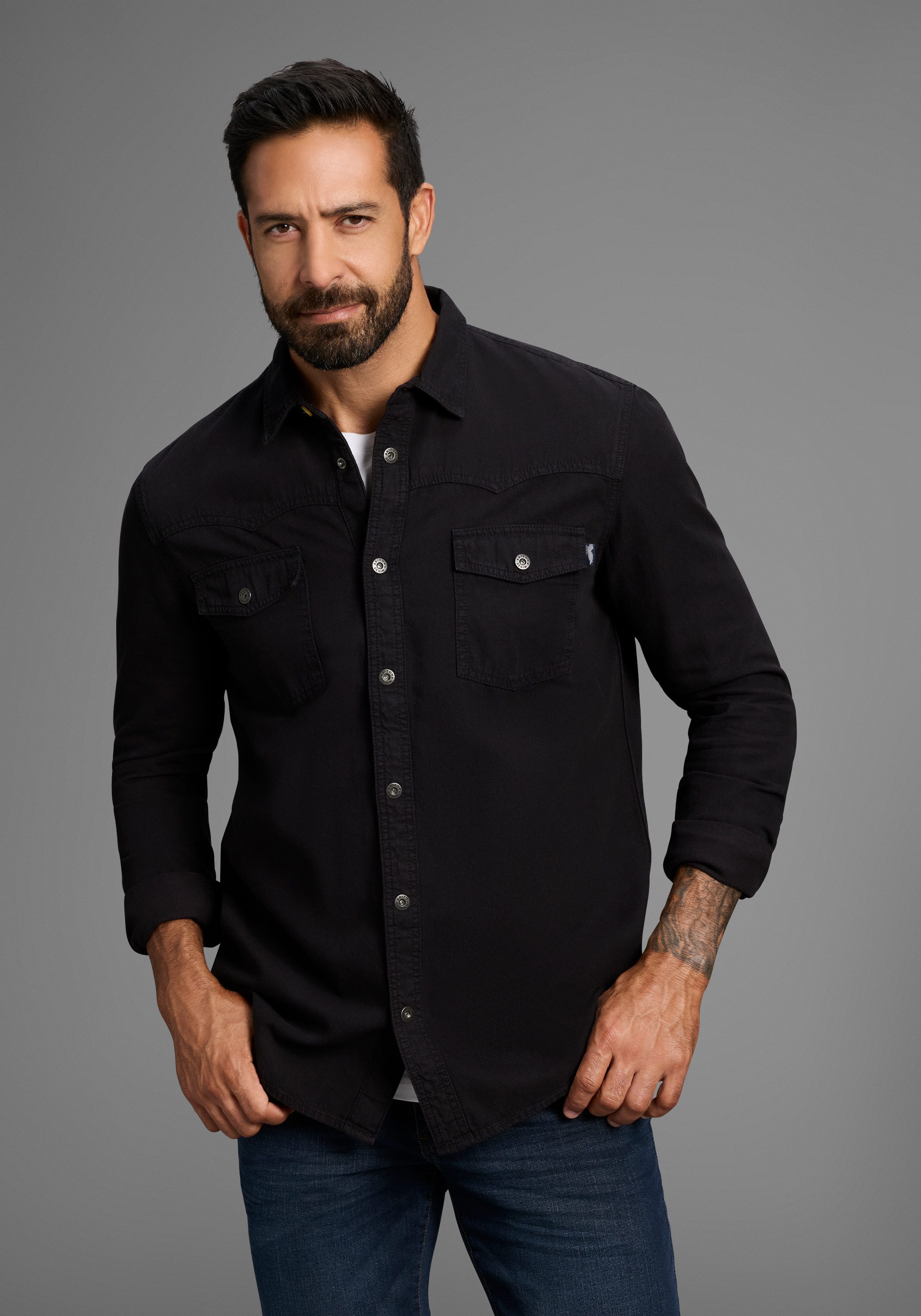 Arizona Jeans overhemd Westernstijl