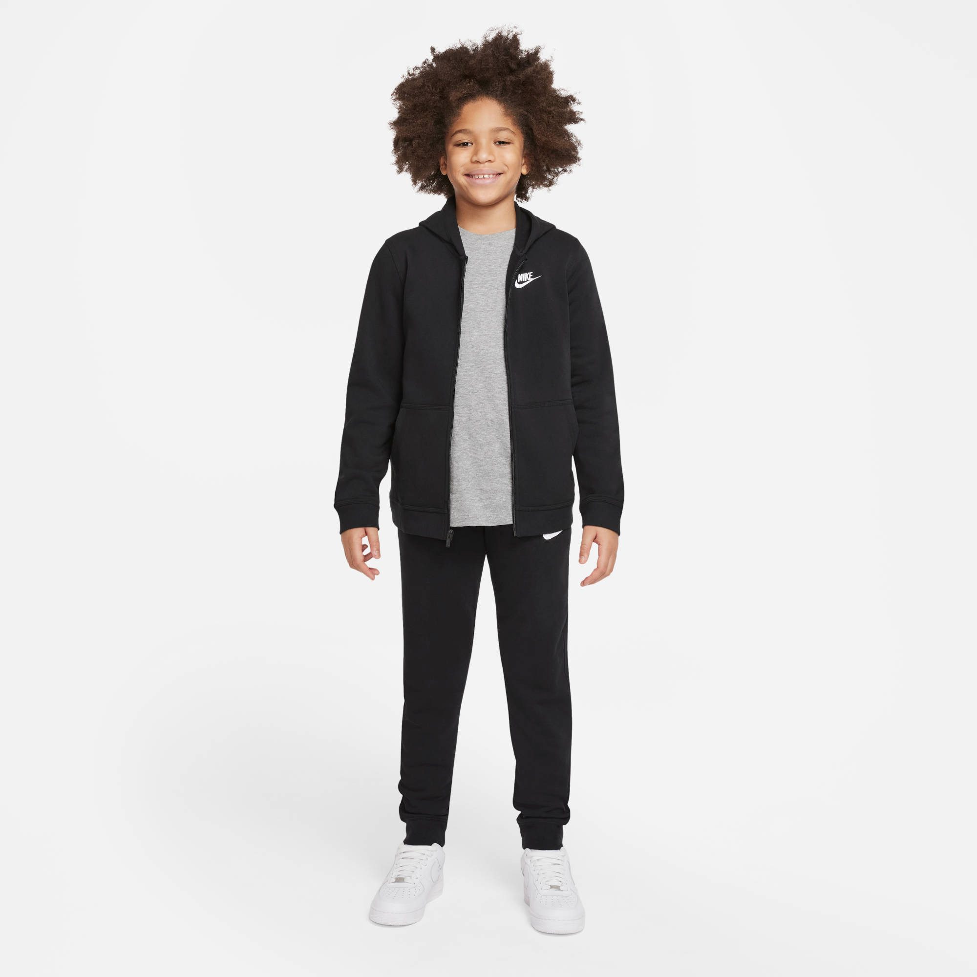 Nike Sportswear Capuchonsweatvest NSW HOODIE FZ CLUB - voor kinderen