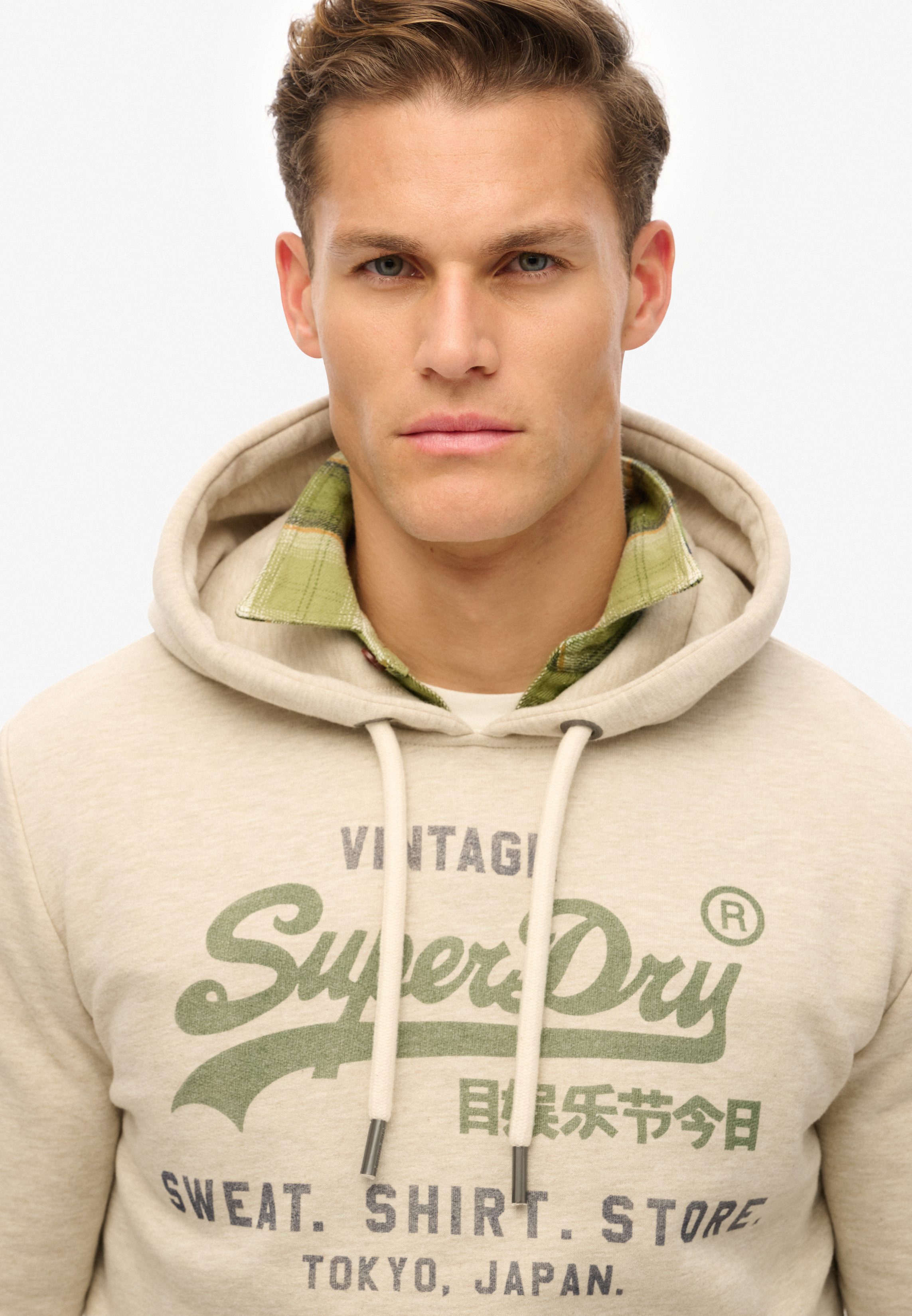 Superdry Hoodie SD-VL HERITAGE RELAXED HOOD