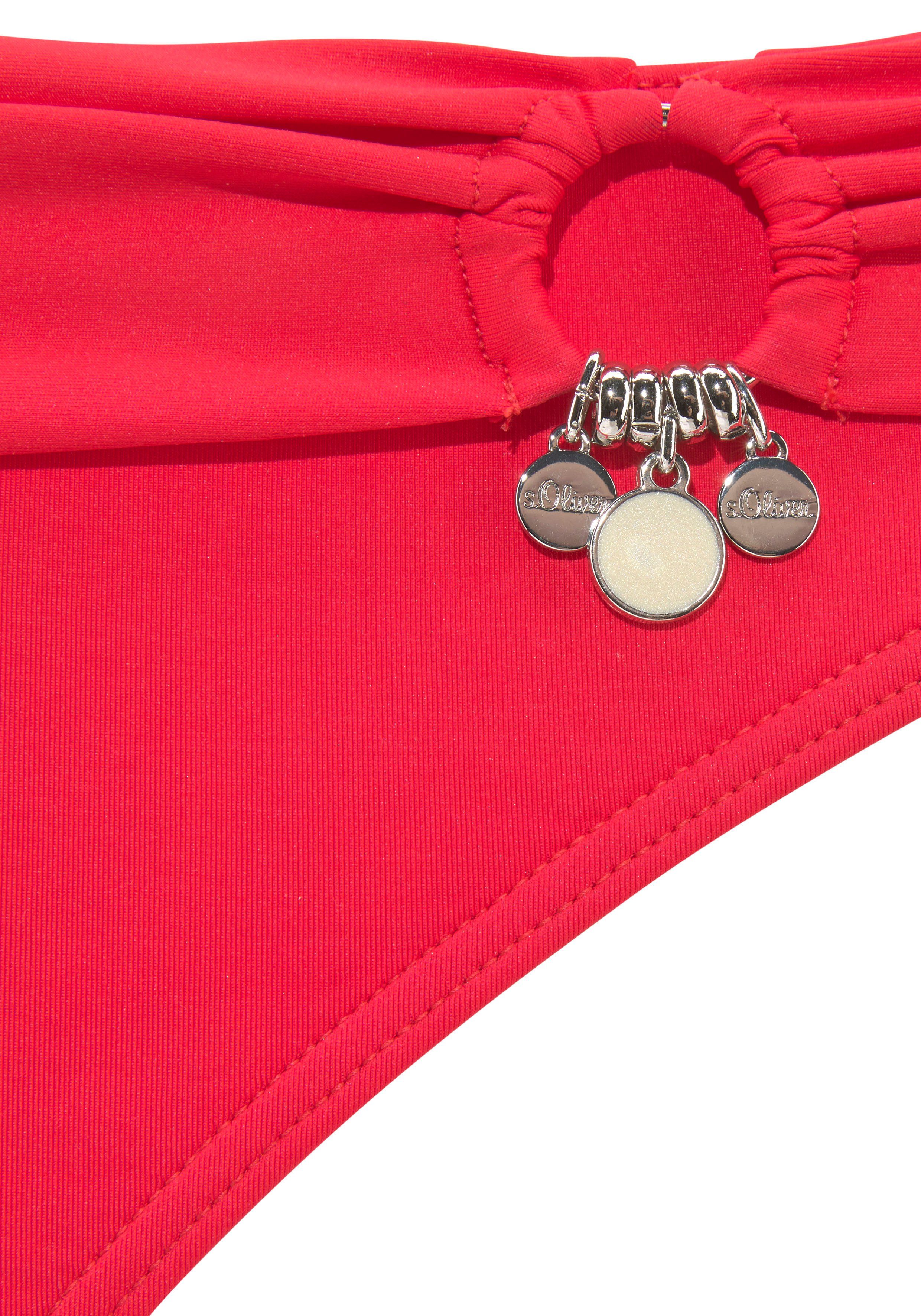 s.Oliver RED LABEL Beachwear Triangelbikini TONIA met uitneembare cups, om de nek te binden, sluiting op de rug