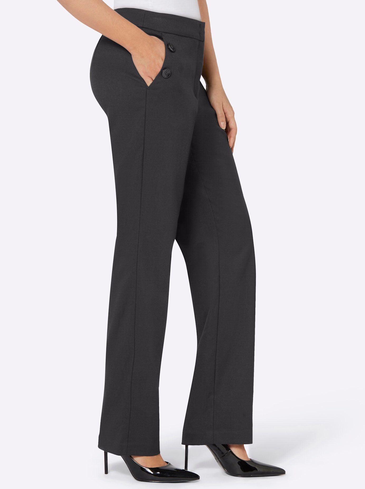 Creation L Geweven broek