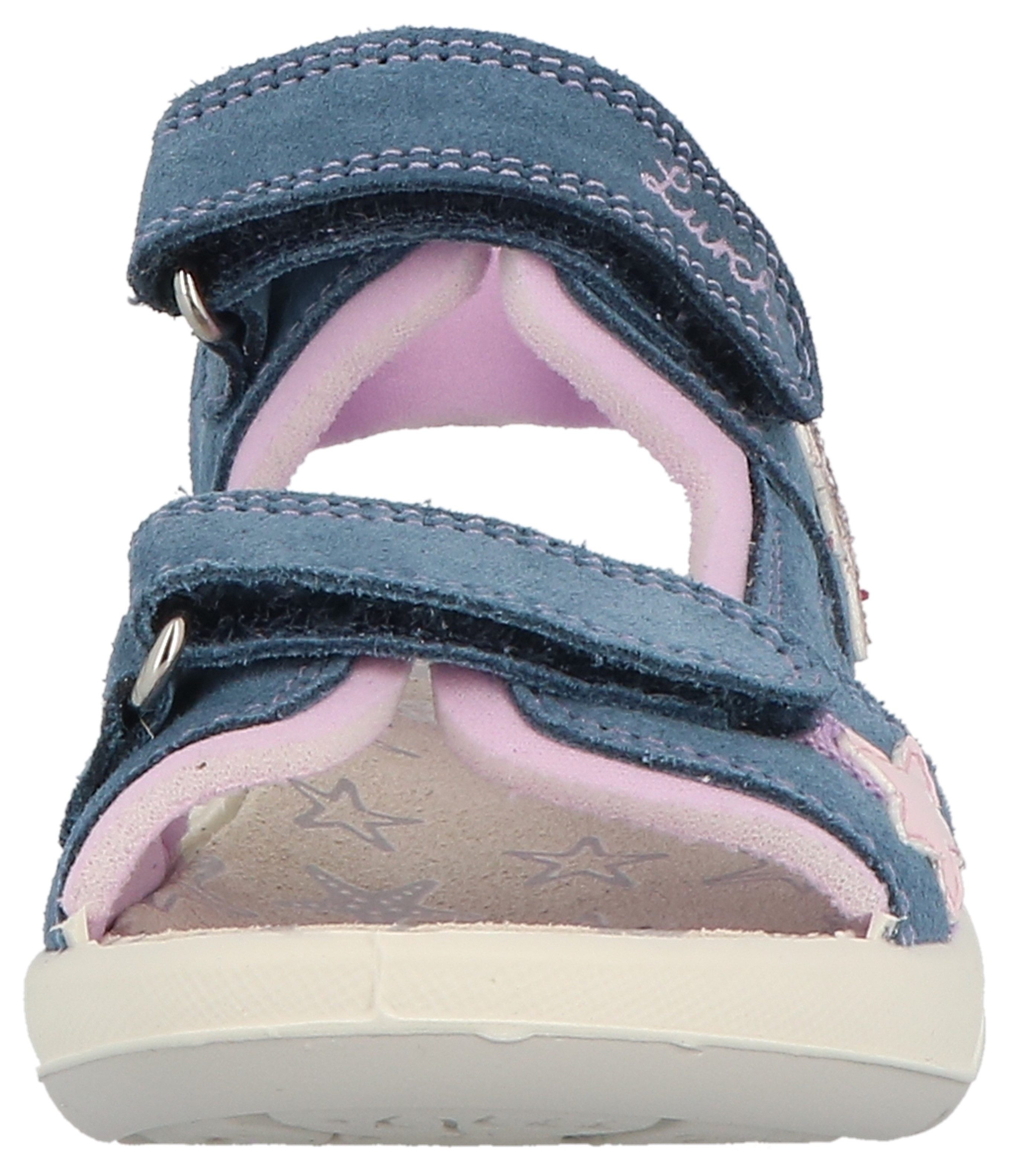 Lurchi Sandalen Filia , klittenbandschoen met sterren, maat sjabloon om te downloaden