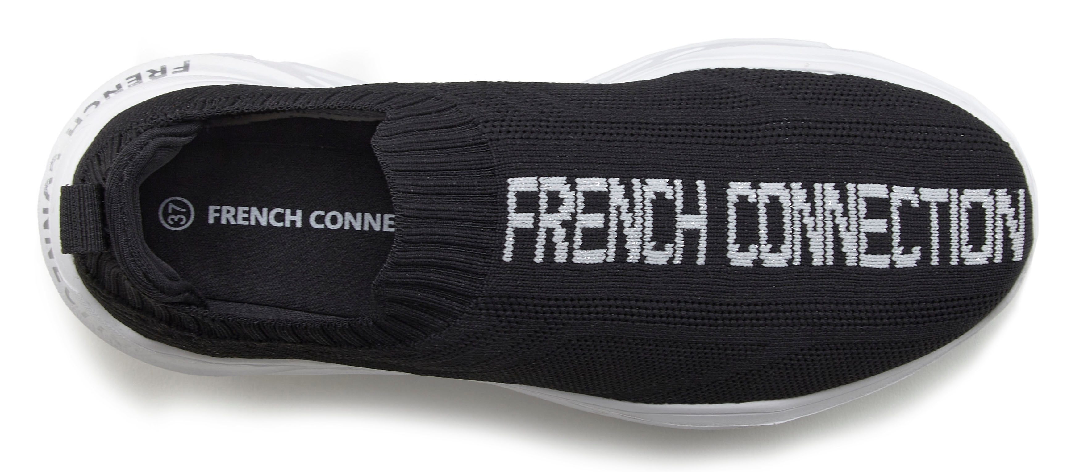 French Connection Sneakers Slipper, slip-ons, lage schoen, vrijetijdsschoen om in te schieten VEGAN
