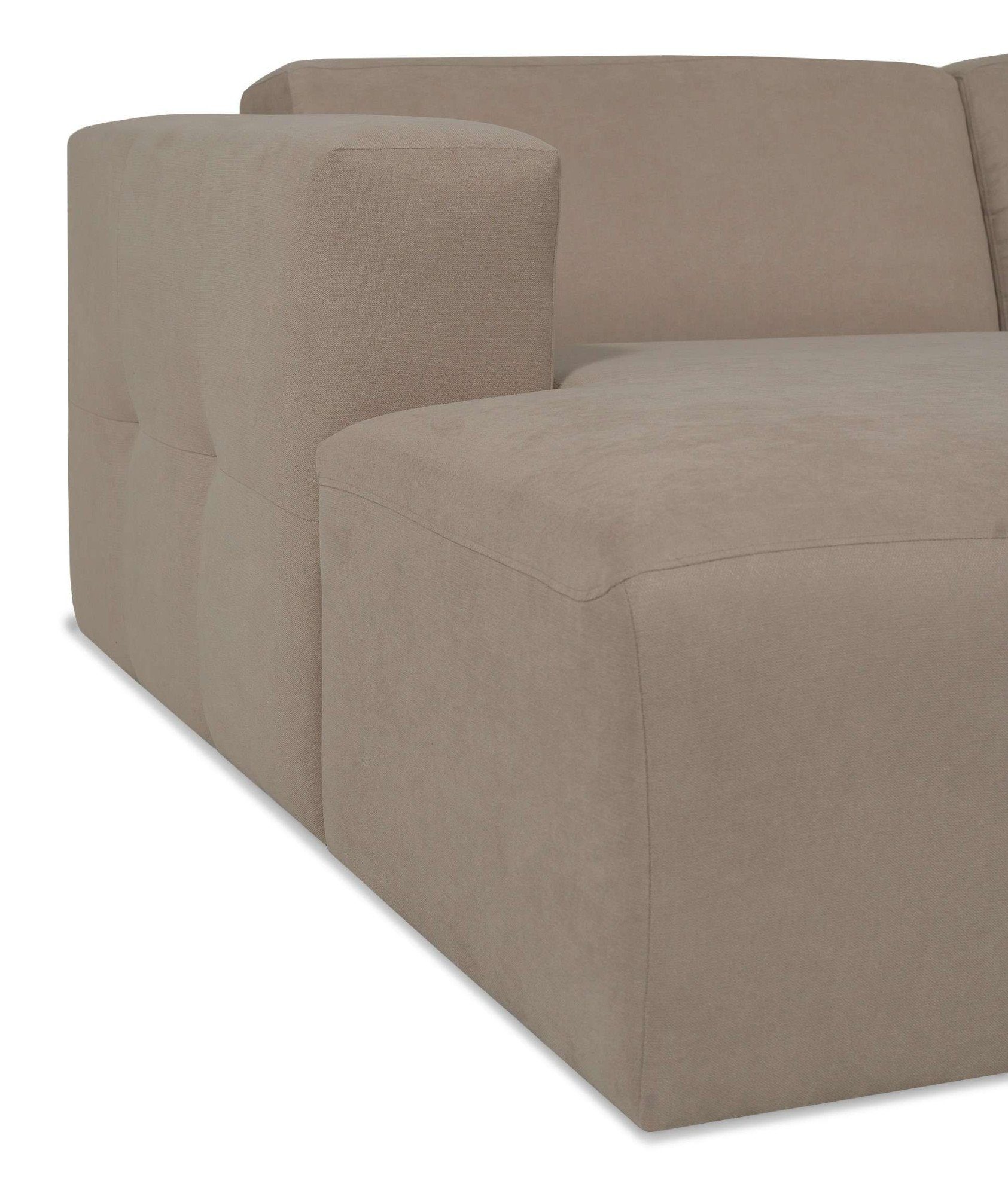 INOSIGN Zithoek Kelani met decoratieve knoopdetails op de armleuningen