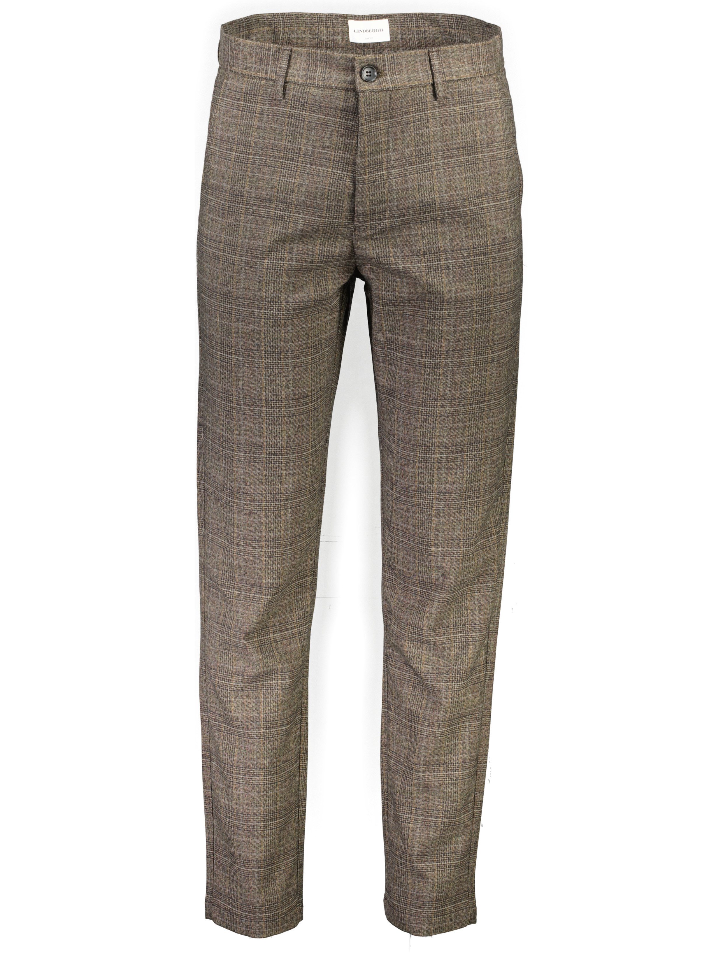 LINDBERGH Chino met een modern ruitpatroon
