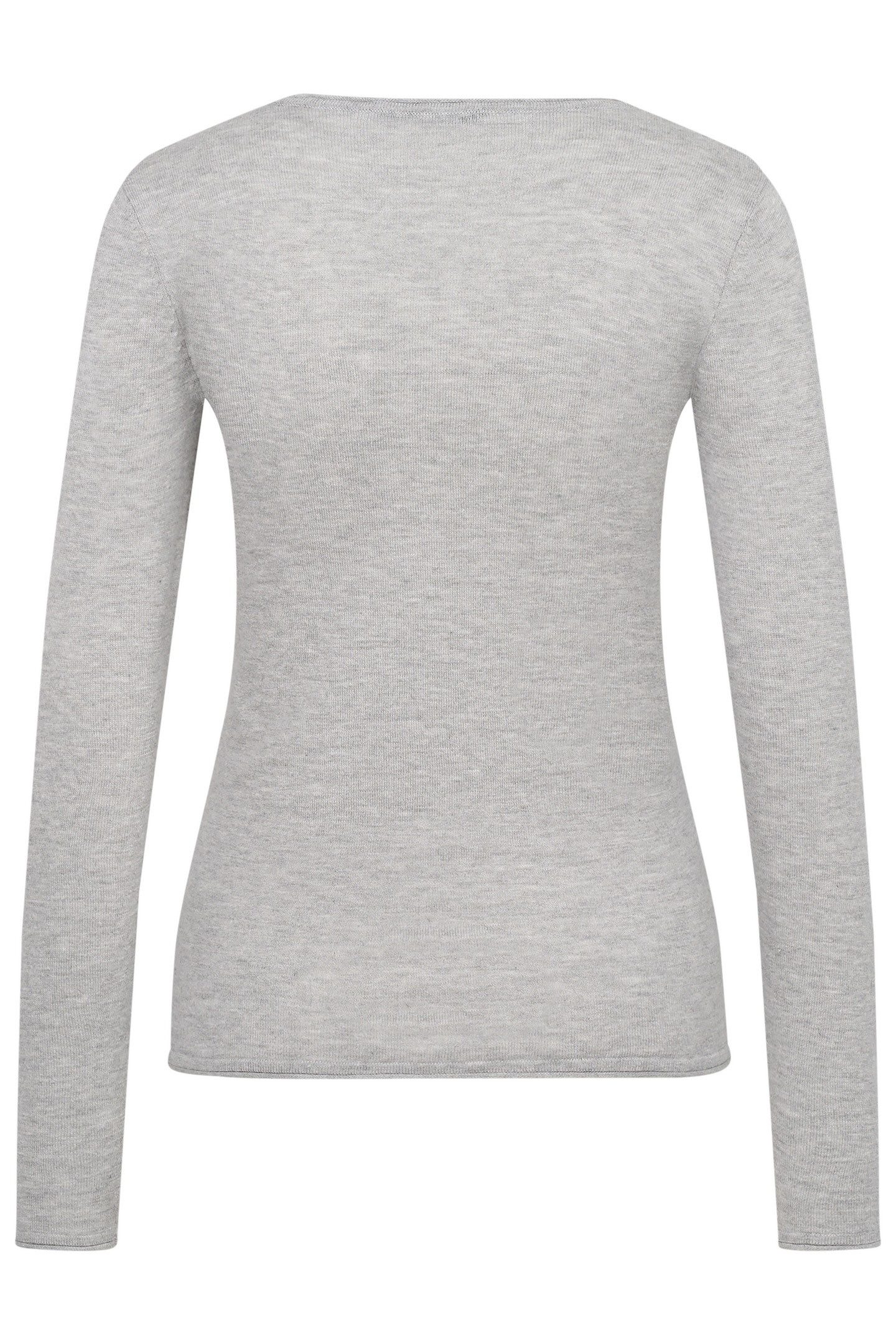 Bugatti Shirt met lange mouwen met ronde hals en lange mouwen