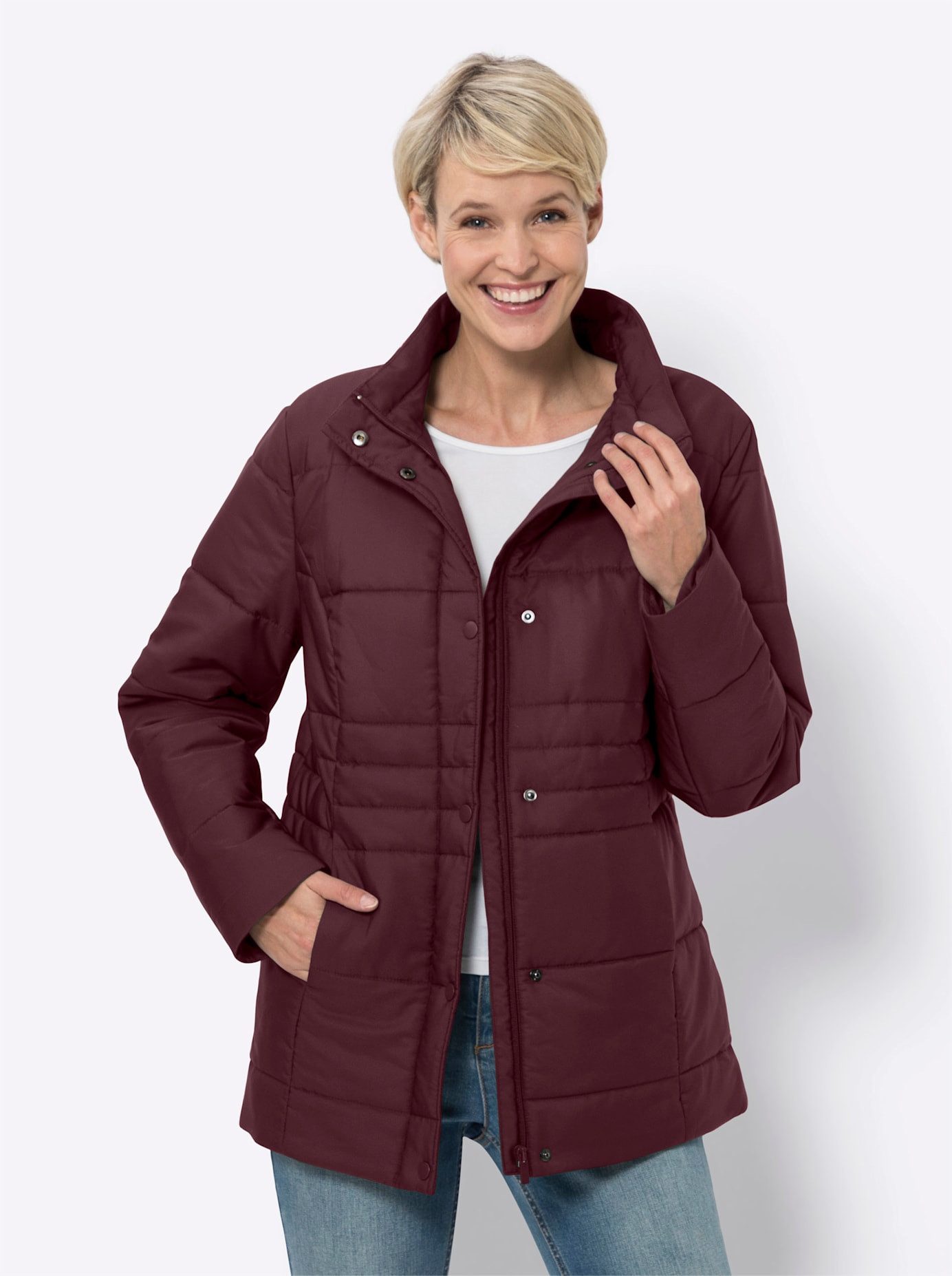 Classic Basics Gewatteerde jas