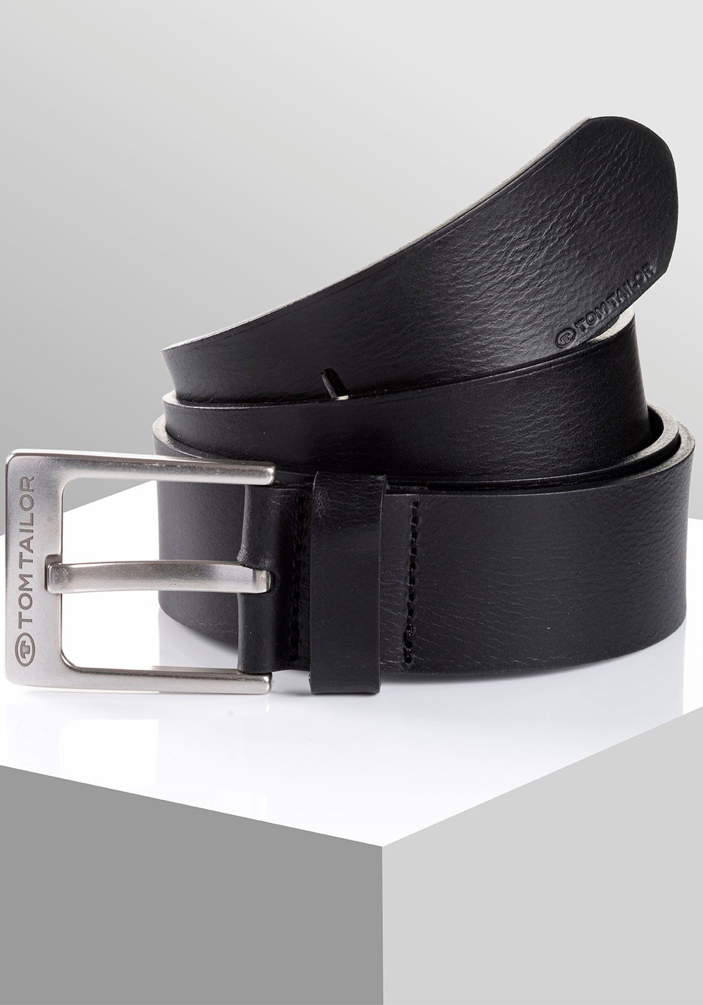 NU 20% KORTING: Tom Tailor Leren riem