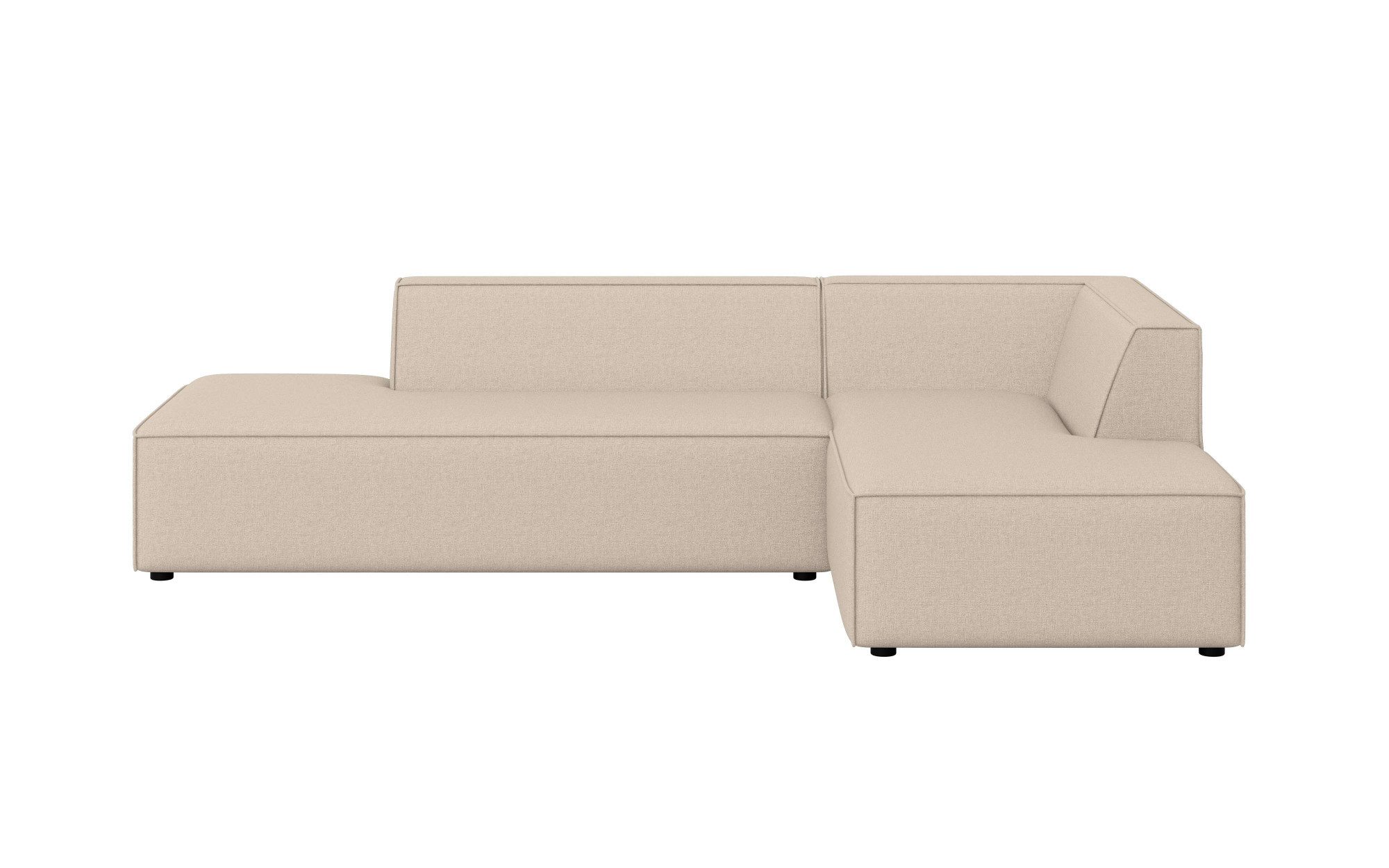 INOSIGN Hoekbank Cavan met ottomane links of rechts bestelbaar L-vorm met golfondersteuning, afmetingen B/D/H: 270/180/72 cm