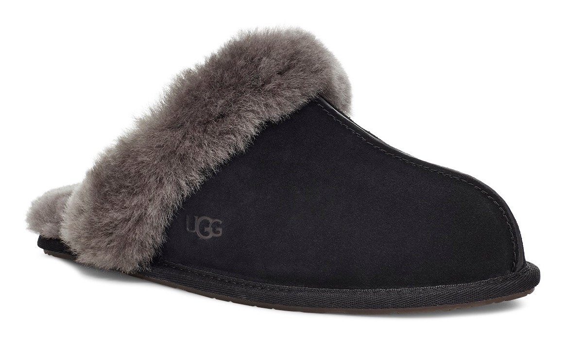 UGG Pantoffels Scuffette II Pantoffels, klompen, mules, flats met bontkraag