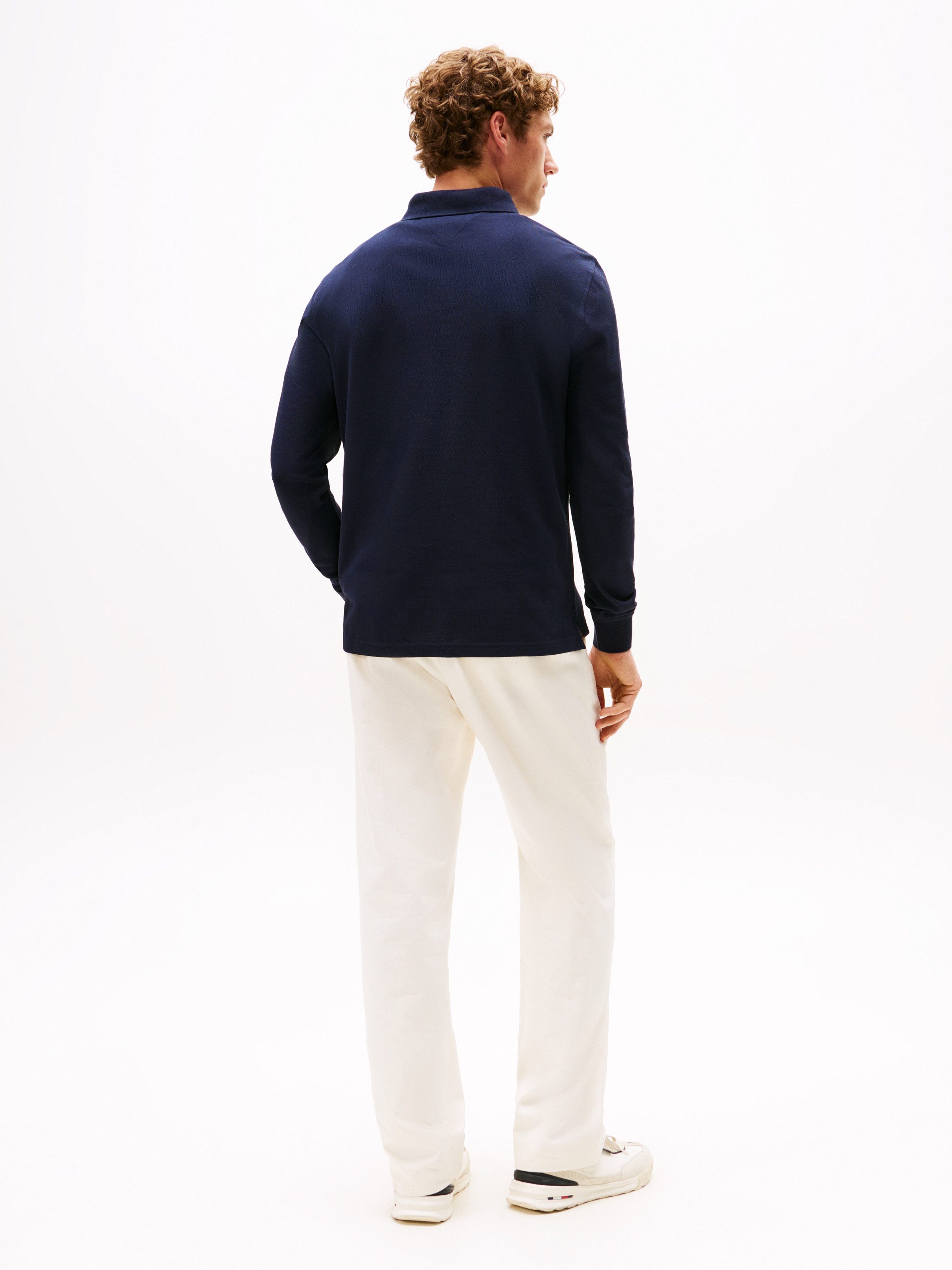 Tommy Hilfiger Poloshirt met lange mouwen 1985 REGULAR LS POLO