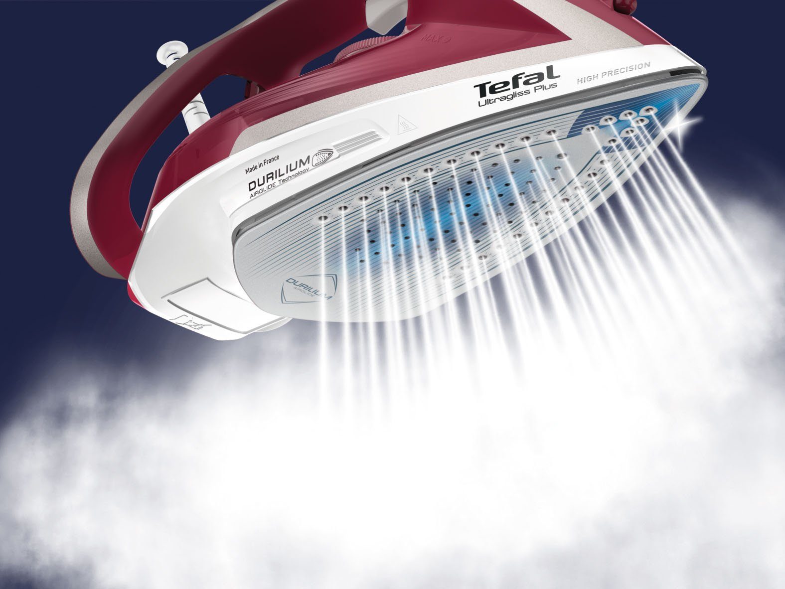 Tefal Stoomstrijkijzer Ultragliss Plus, 2800 Watt, stoomstoot: 250 g/min., korte opwarmtijd,
